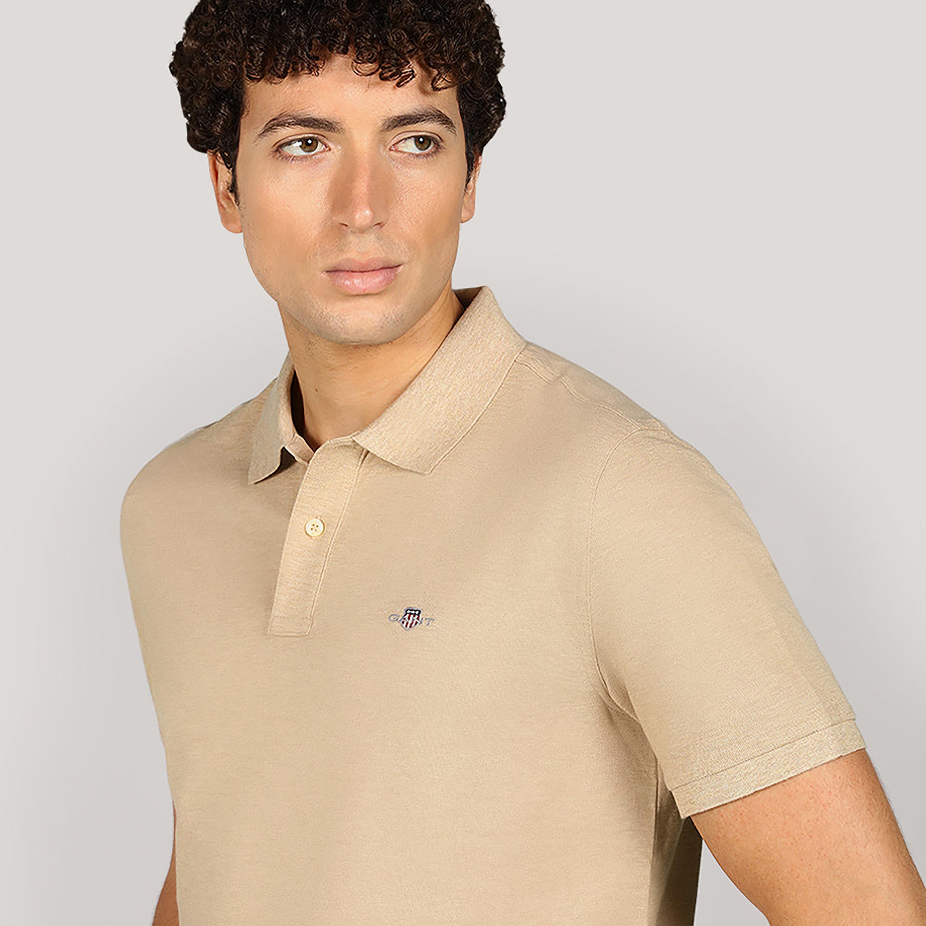 Gant Plain Collared Short Sleeves Men's Polo T-Shirt-men-clothing-tshirtsandpolos-polos-image-3