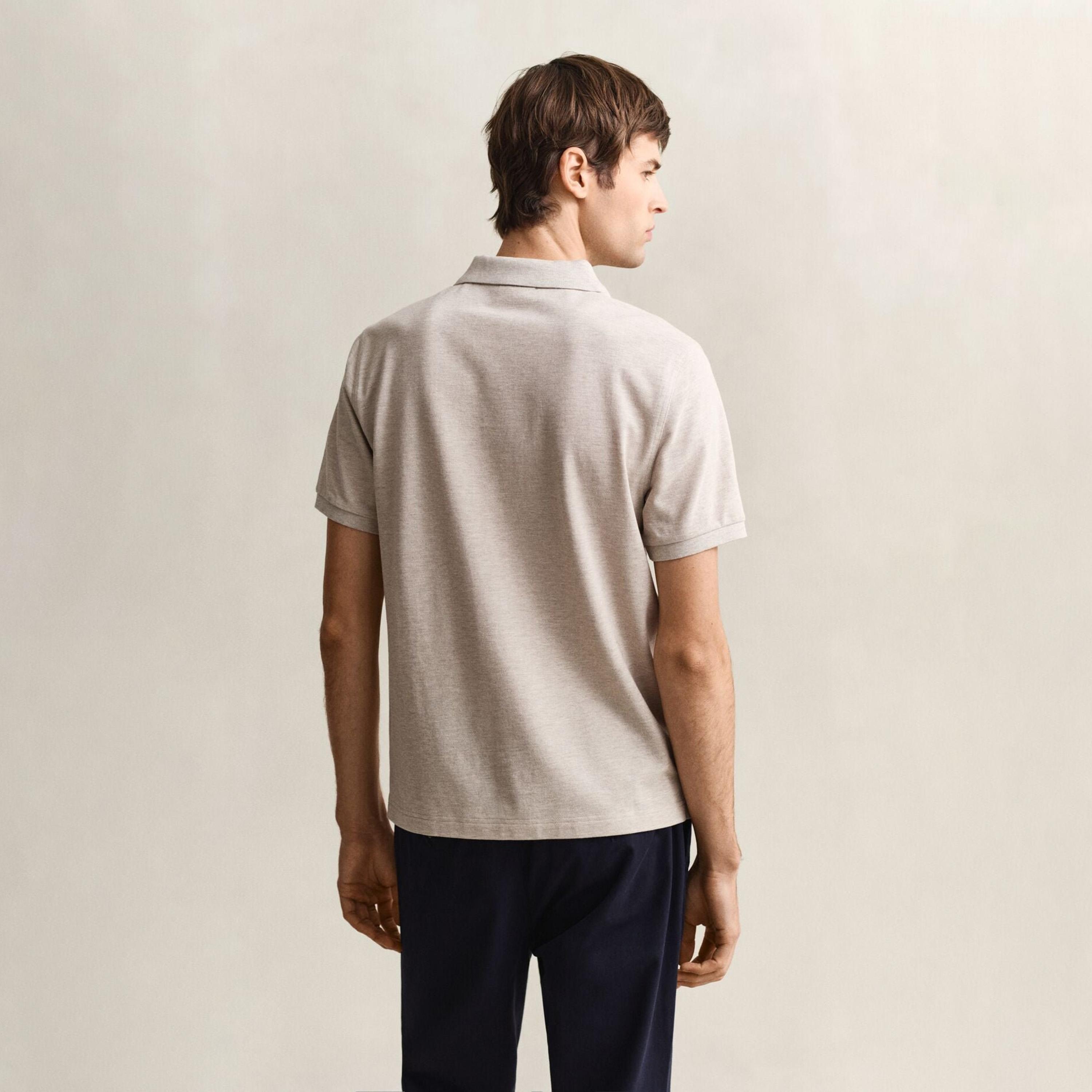 تي-شيرت بولو من جانت لوجو بأكمام قصيرة وياقة-men-clothing-tshirtsandpolos-polos-image-4