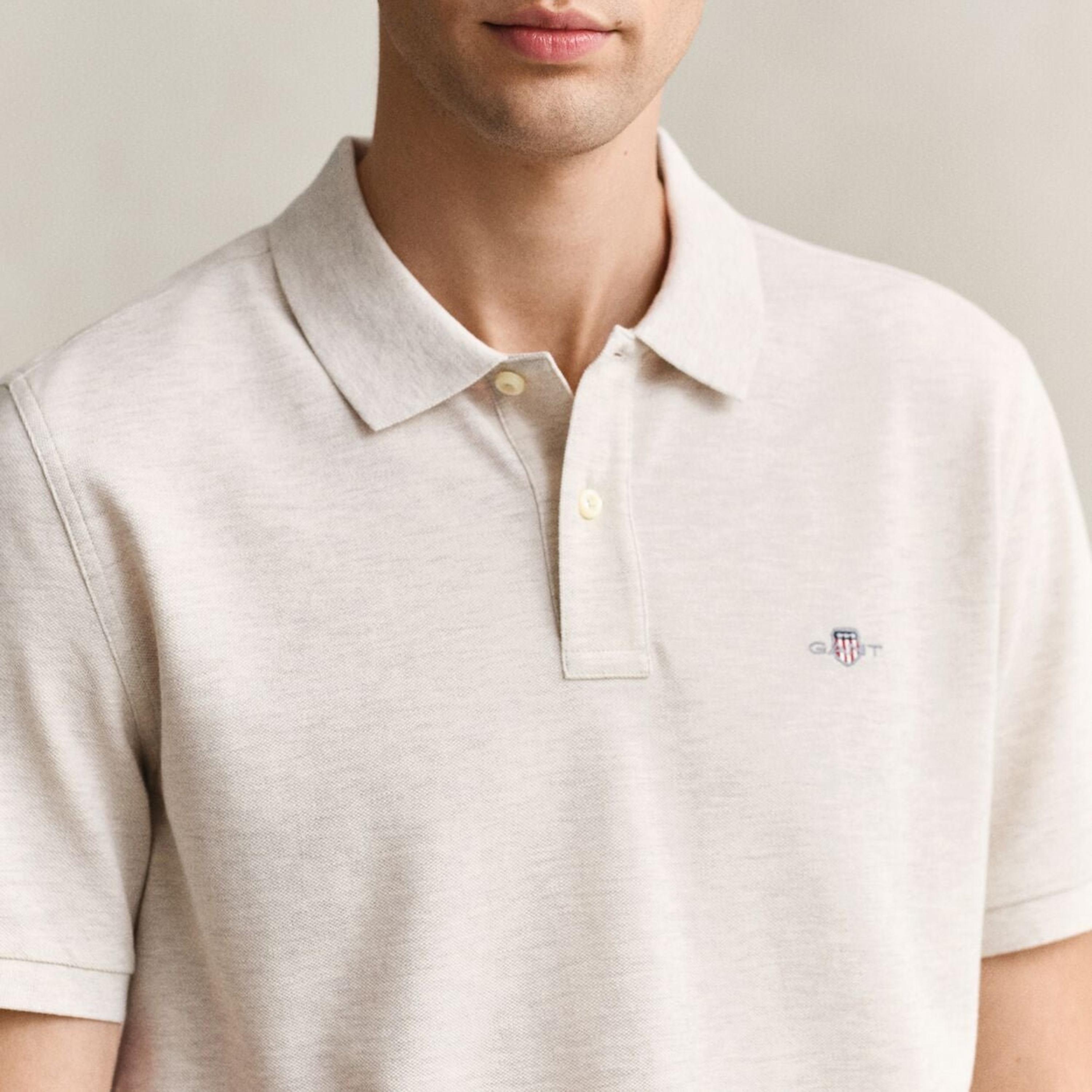 تي-شيرت بولو من جانت لوجو بأكمام قصيرة وياقة-men-clothing-tshirtsandpolos-polos-image-3