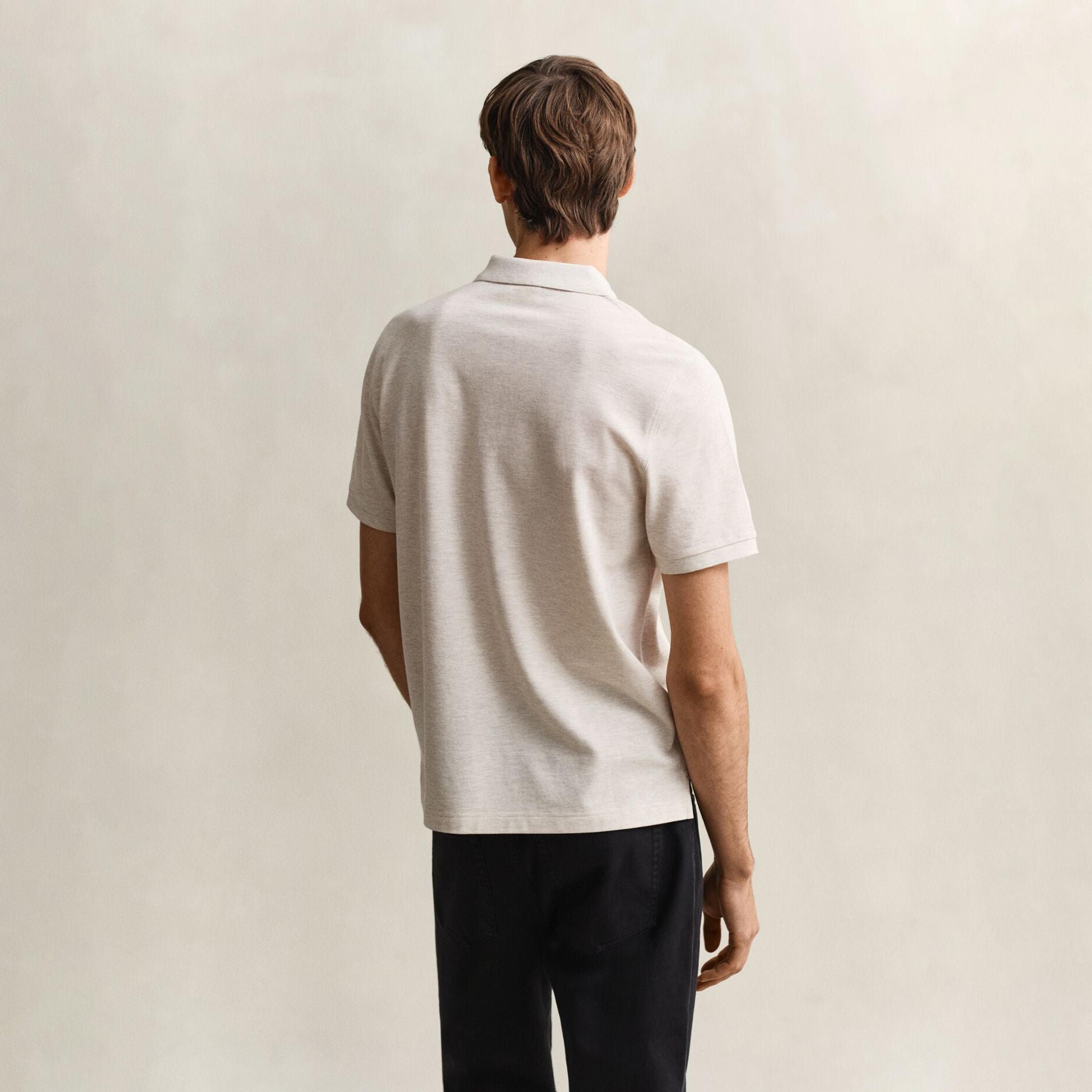 تي-شيرت بولو من جانت لوجو بأكمام قصيرة وياقة-men-clothing-tshirtsandpolos-polos-image-4