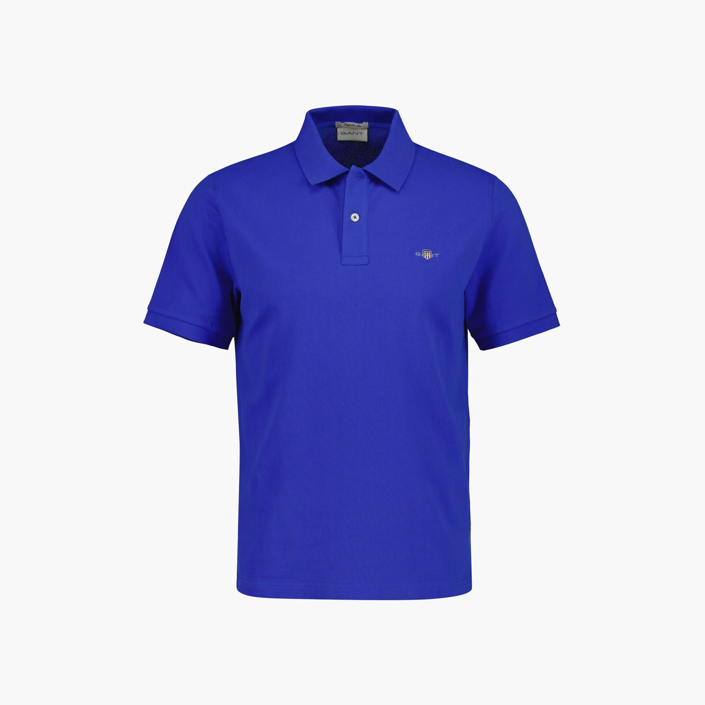 تي-شيرت بولو من جانت لوجو بأكمام قصيرة وياقة-men-clothing-tshirtsandpolos-polos-image-5