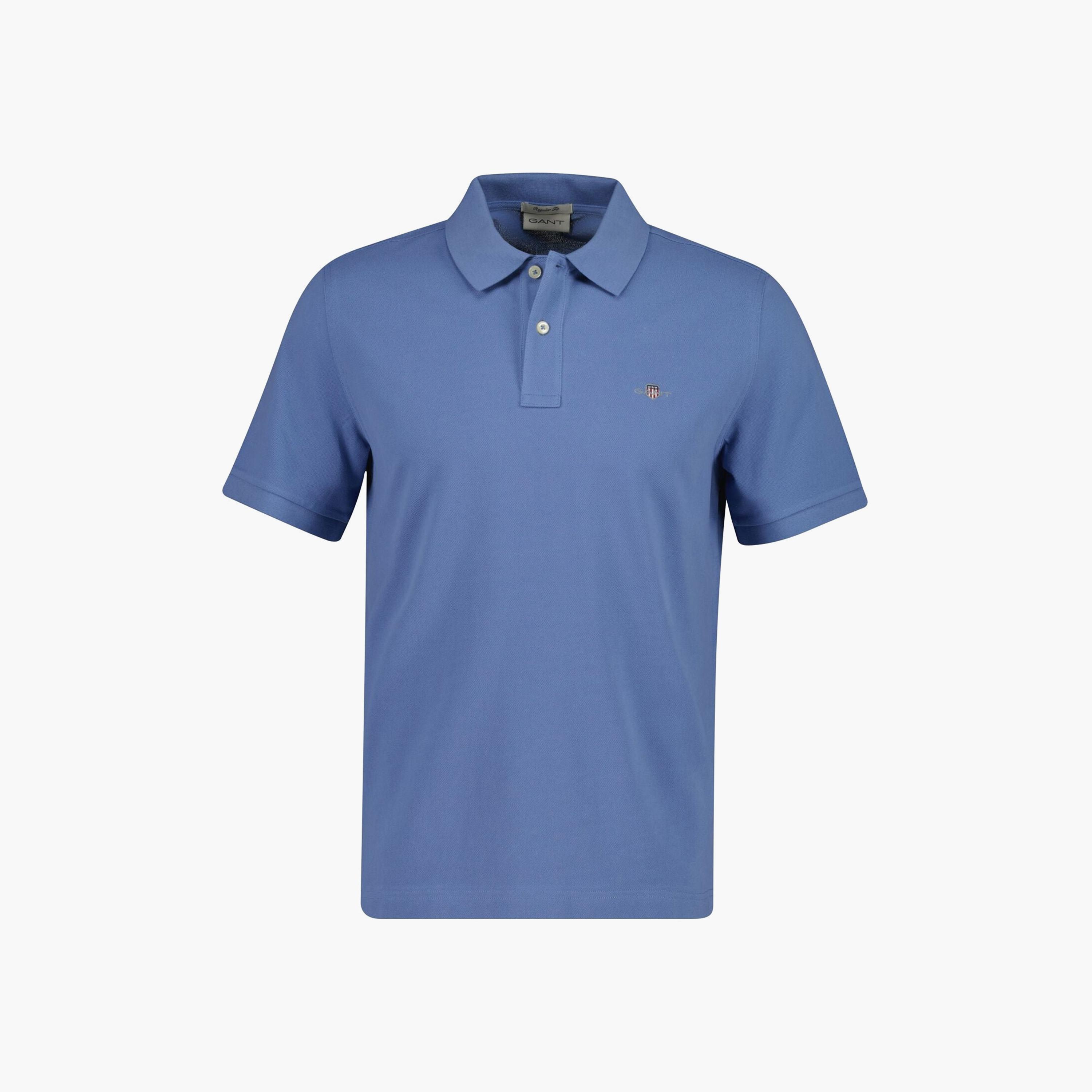 تي-شيرت بولو من جانت لوجو بأكمام قصيرة وياقة-men-clothing-tshirtsandpolos-polos-image-5