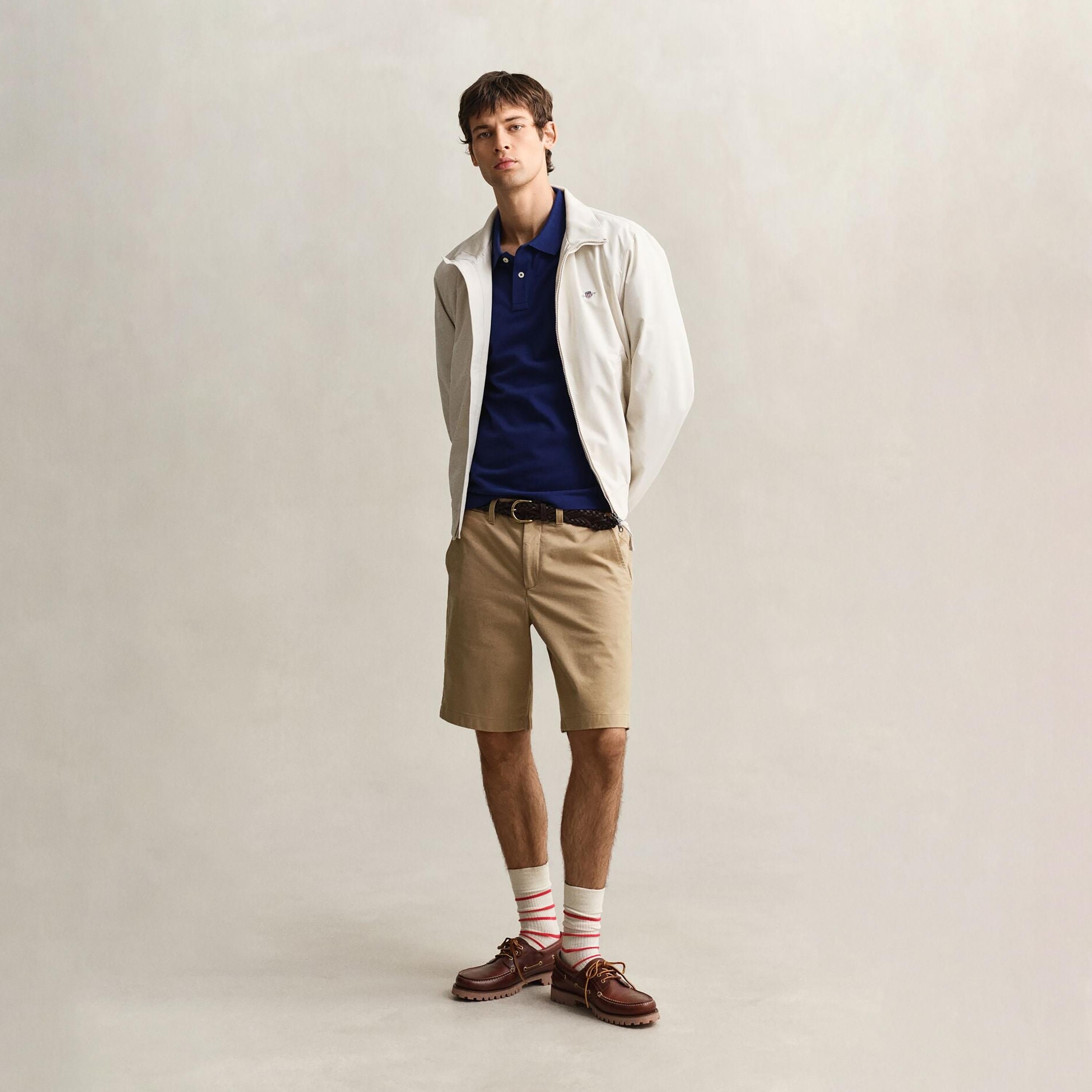 Gant Plain Collared Short Sleeves Men's Polo T-Shirt-men-clothing-tshirtsandpolos-polos-image-2