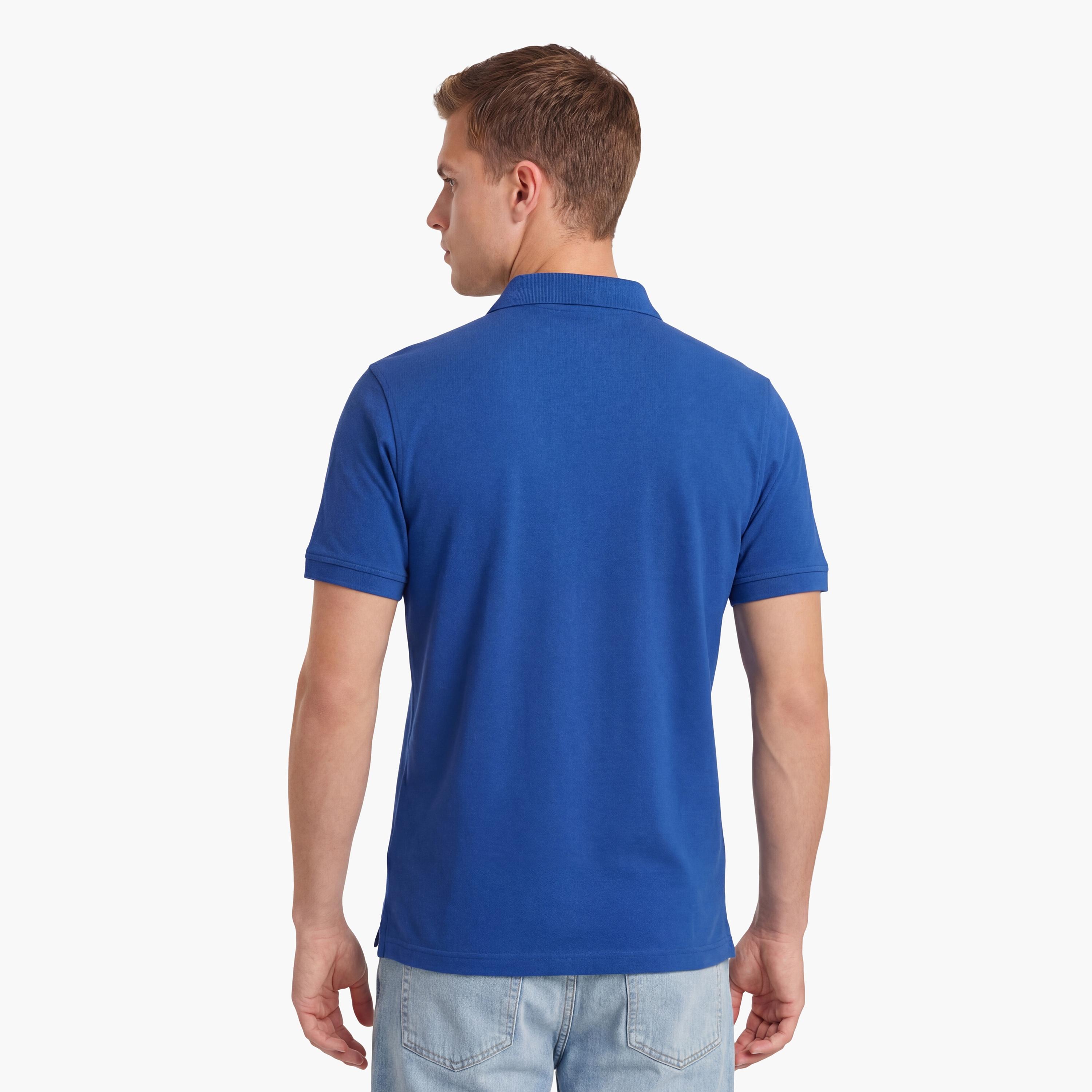 تي-شيرت بولو من جانت لوجو بأكمام قصيرة وياقة-men-clothing-tshirtsandpolos-polos-image-4