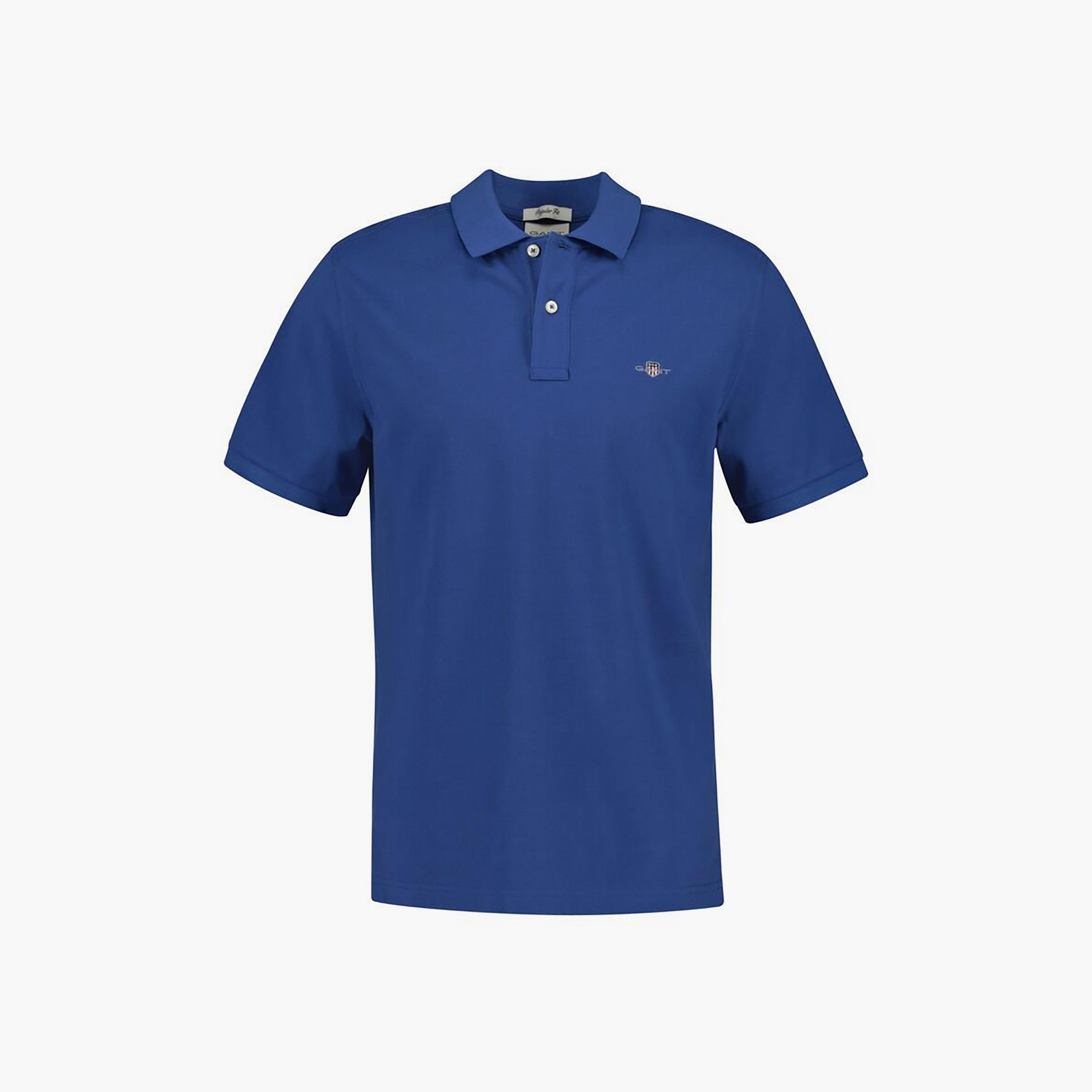 تي-شيرت بولو من جانت لوجو بأكمام قصيرة وياقة-men-clothing-tshirtsandpolos-polos-image-5