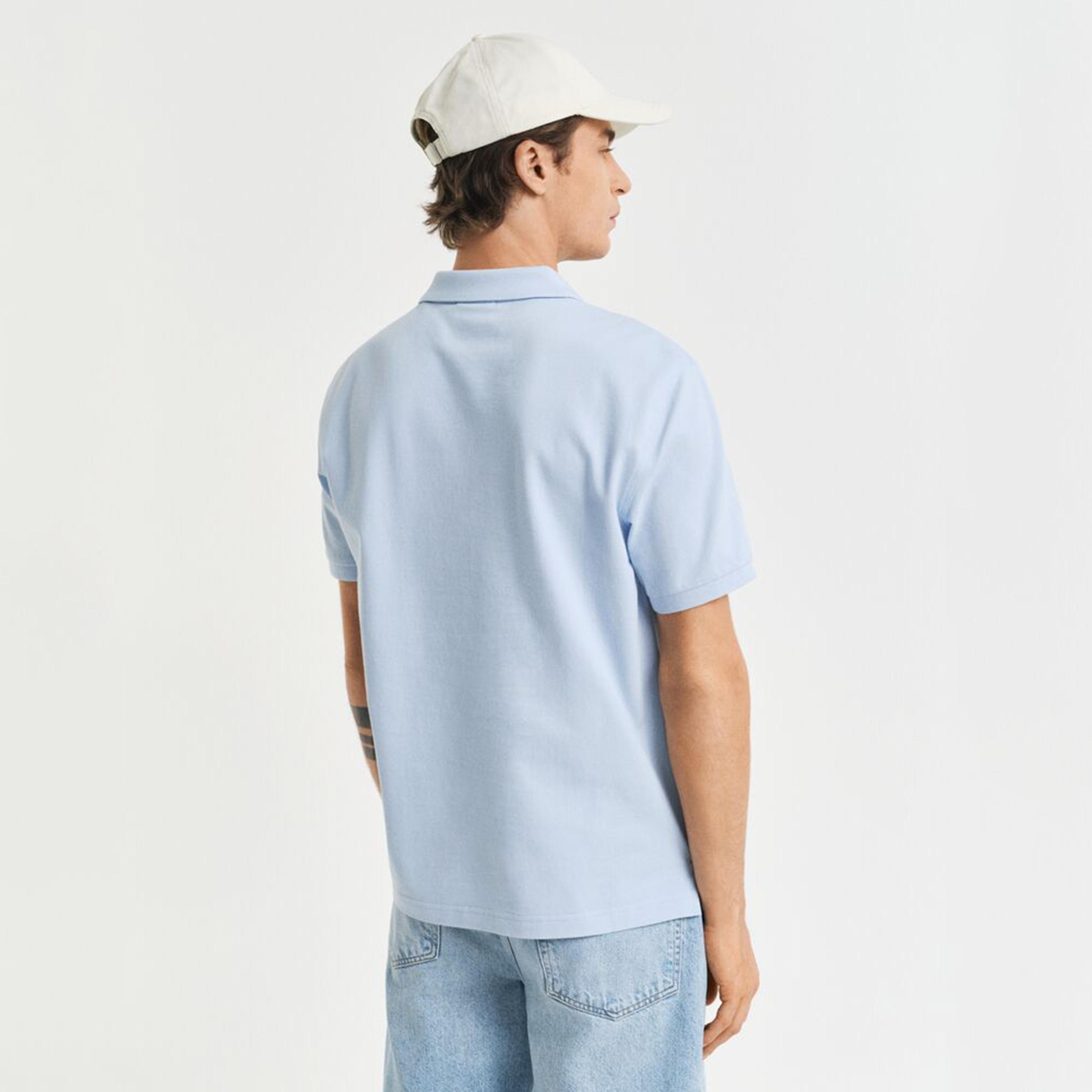 تيشيرت بولو رجالي بياقة سادة وأكمام قصيرة من جانت.-men-clothing-tshirtsandpolos-polos-image-32
