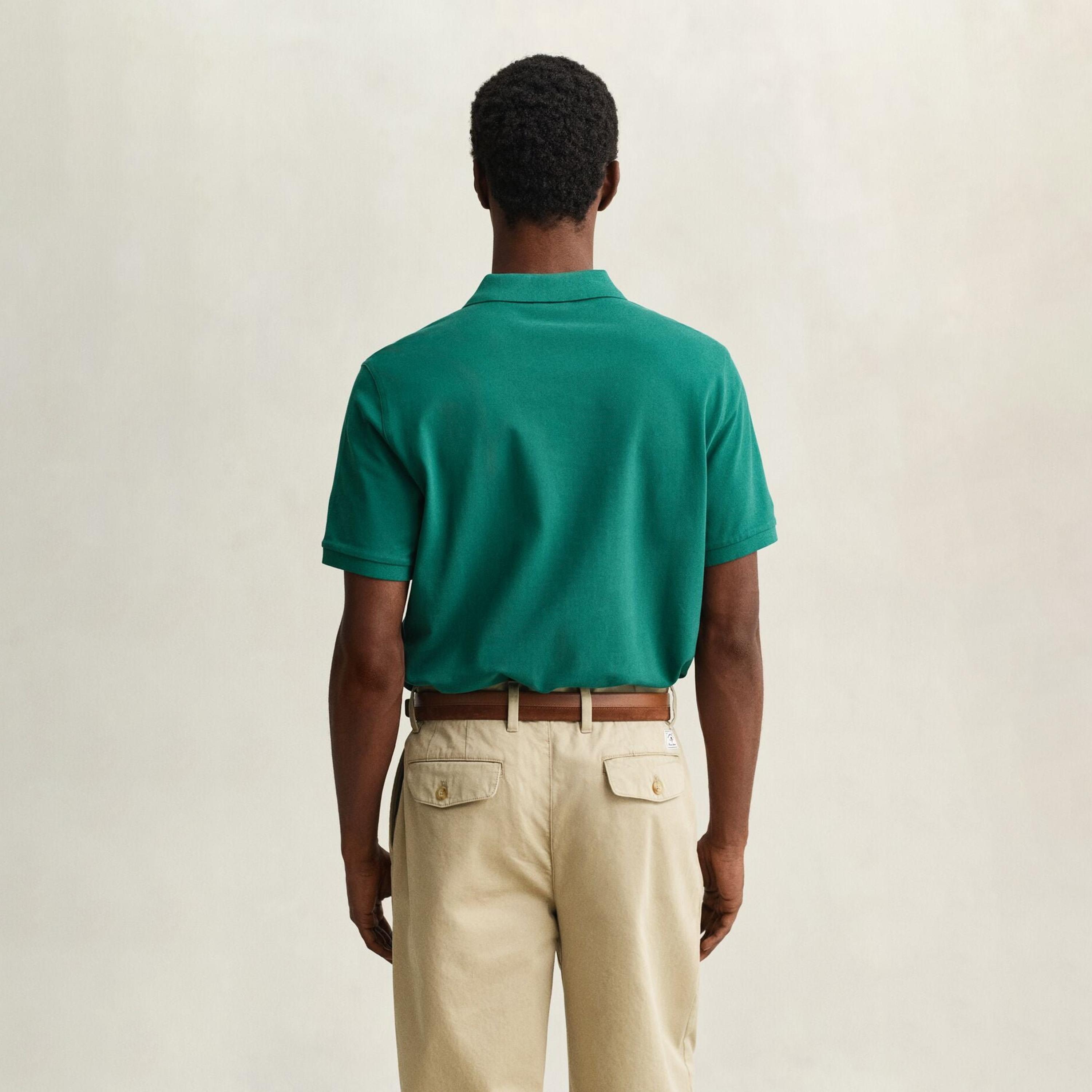 تي-شيرت بولو من جانت لوجو بأكمام قصيرة وياقة-men-clothing-tshirtsandpolos-polos-image-4