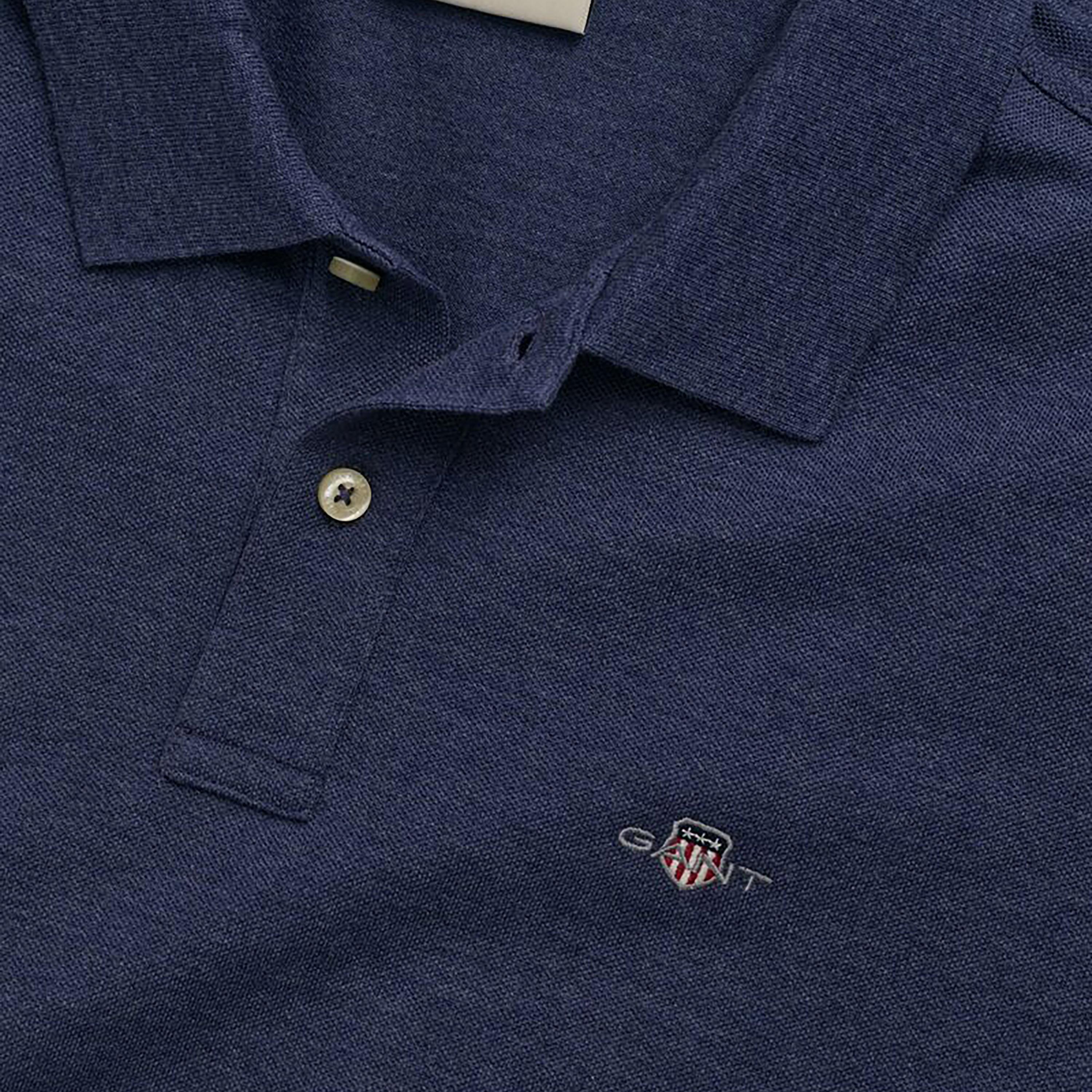 Gant Plain Collared Short Sleeves Men's Polo T-Shirt-men-clothing-tshirtsandpolos-polos-image-3