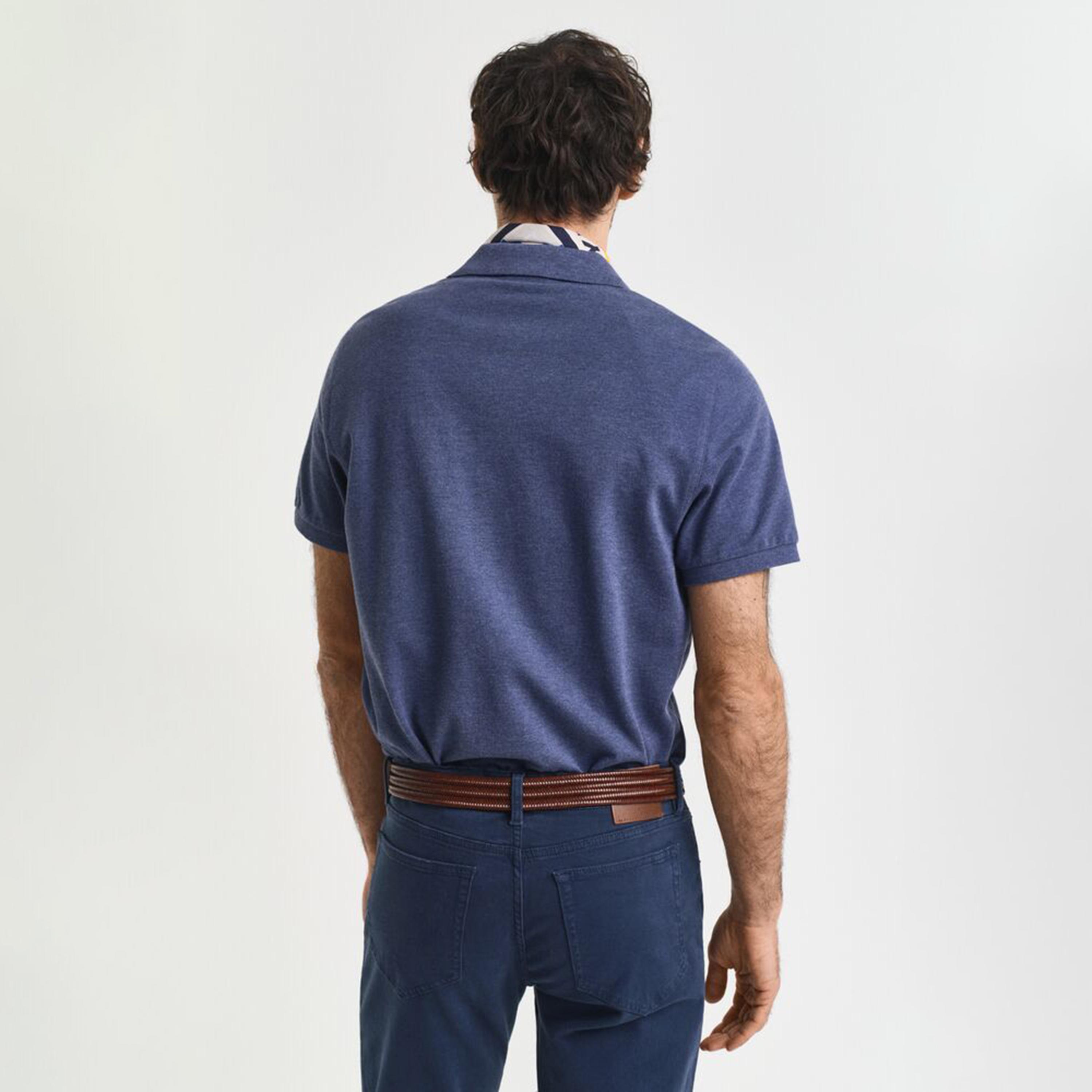 Gant Plain Collared Short Sleeves Men's Polo T-Shirt-men-clothing-tshirtsandpolos-polos-image-4