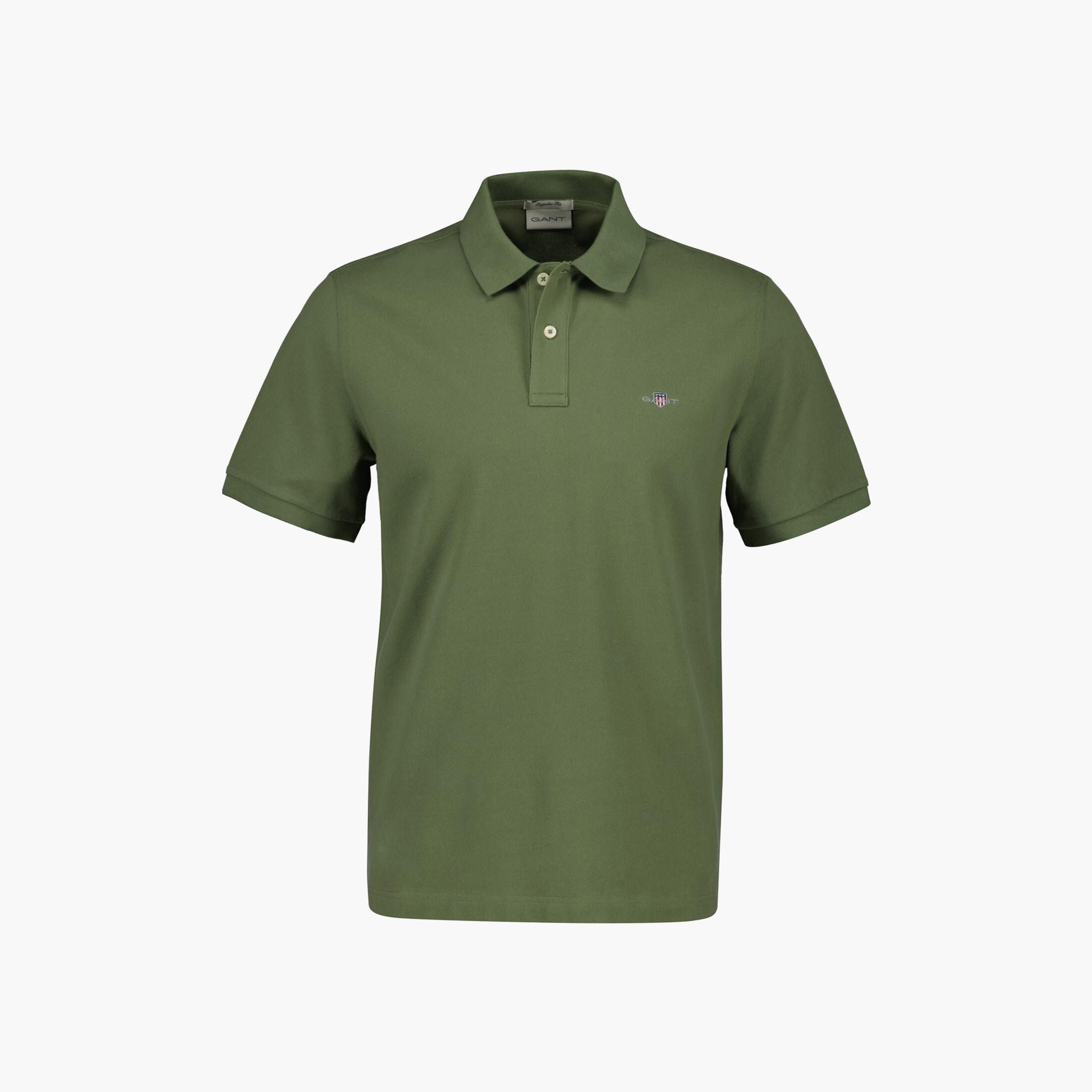 تي-شيرت بولو من جانت لوجو بأكمام قصيرة وياقة-men-clothing-tshirtsandpolos-polos-image-5