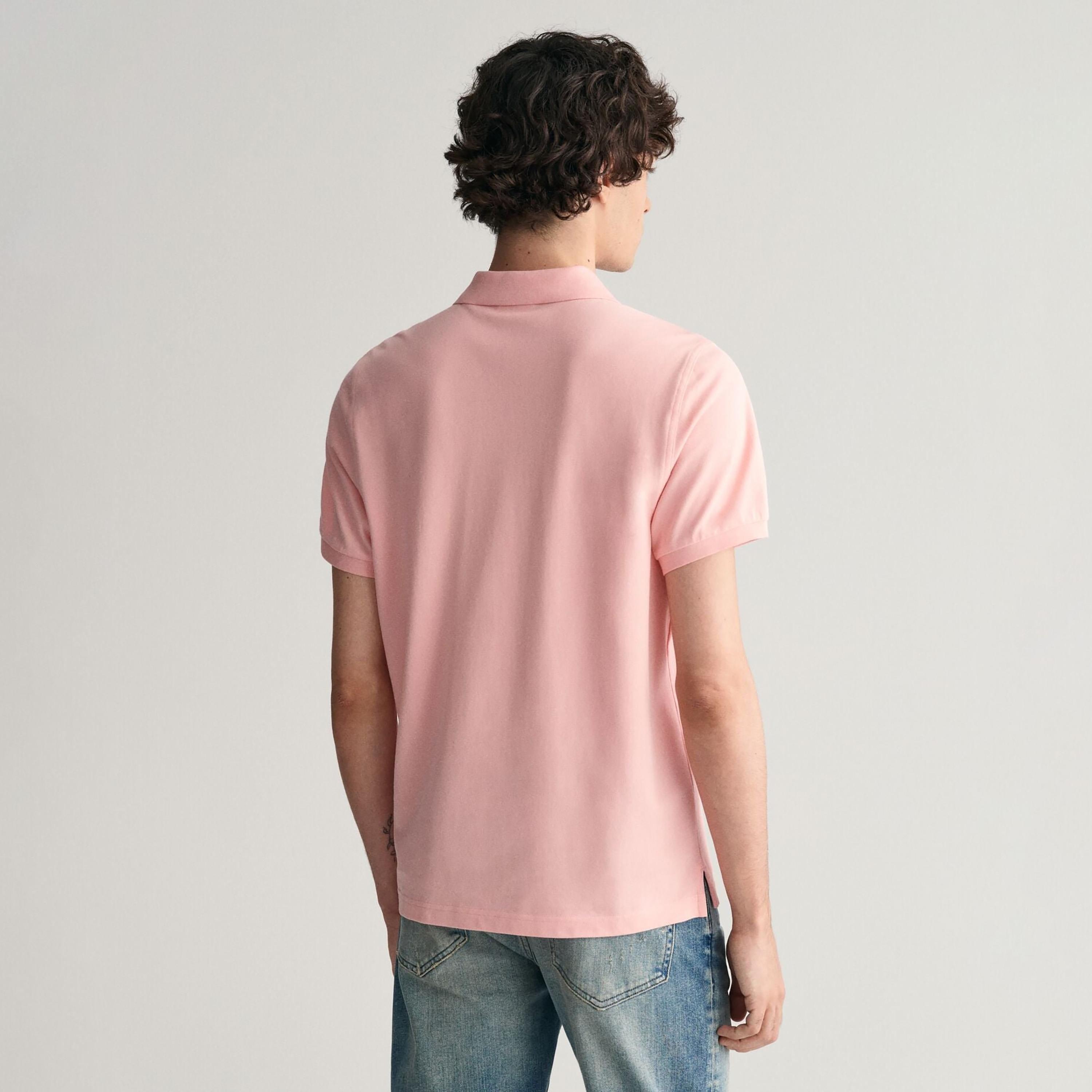 Gant Shield Regular Fit Short Sleeves Pique Men's Polo T-Shirt-men-clothing-tshirtsandpolos-polos-image-4
