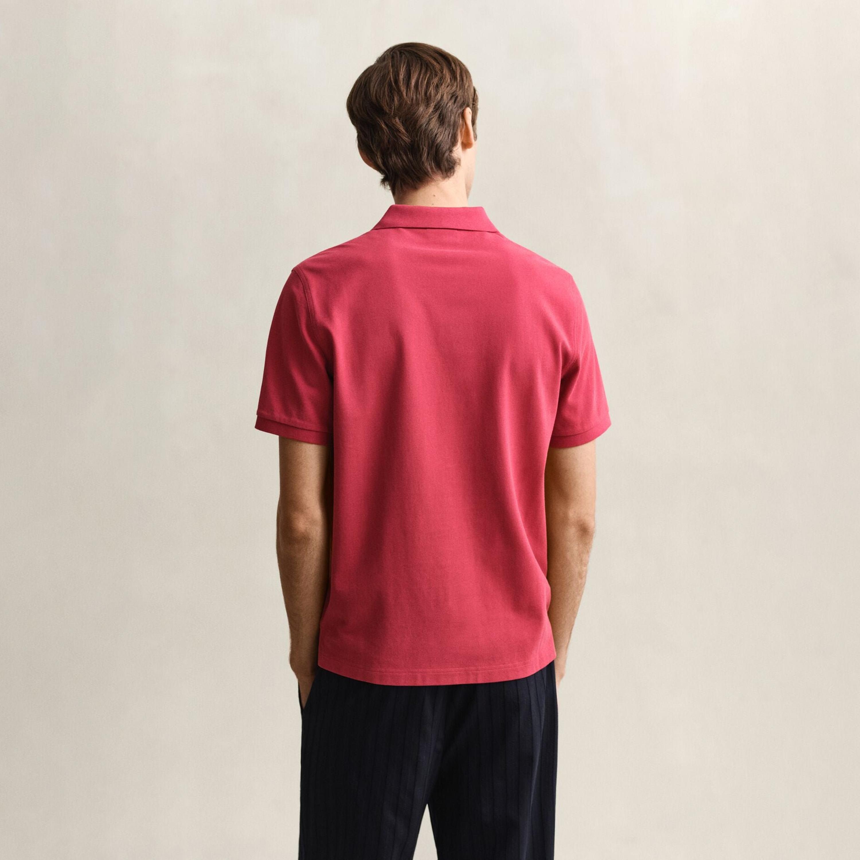 تي-شيرت بولو من جانت لوجو بأكمام قصيرة وياقة-men-clothing-tshirtsandpolos-polos-image-4