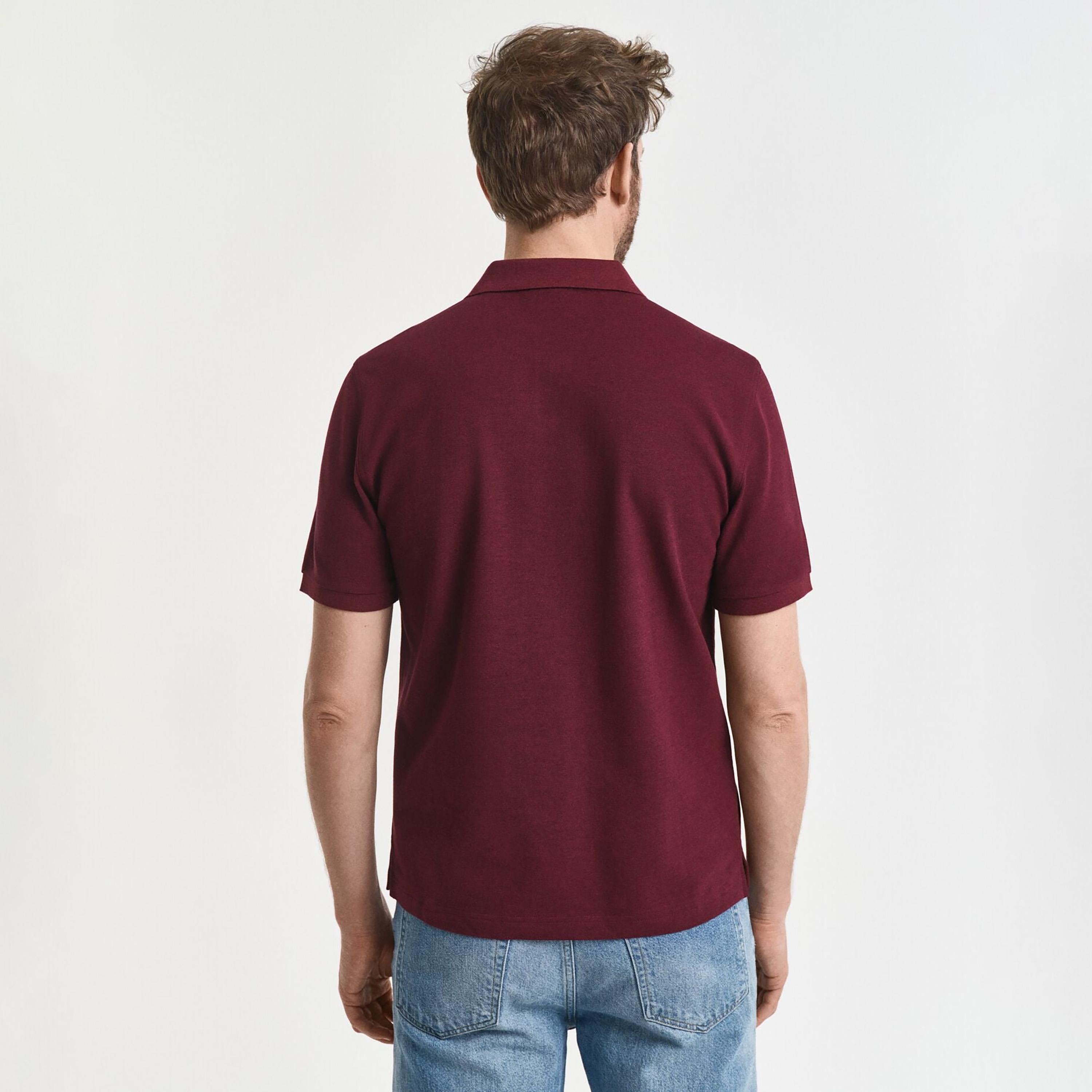 Gant Plain Collared Short Sleeves Men's Polo T-Shirt-men-clothing-tshirtsandpolos-polos-image-4