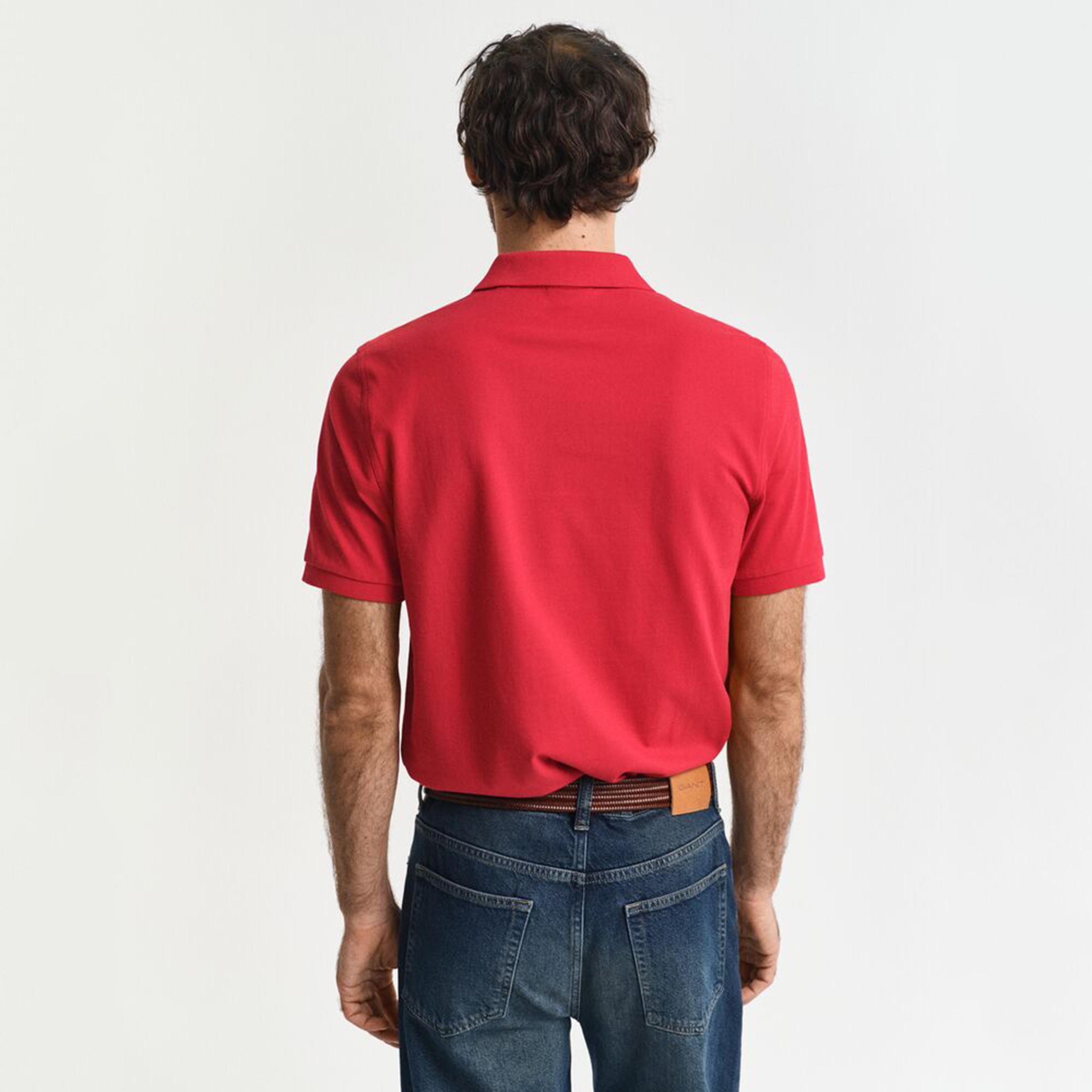 تيشيرت بولو رجالي بياقة سادة وأكمام قصيرة من جانت.-men-clothing-tshirtsandpolos-polos-image-36