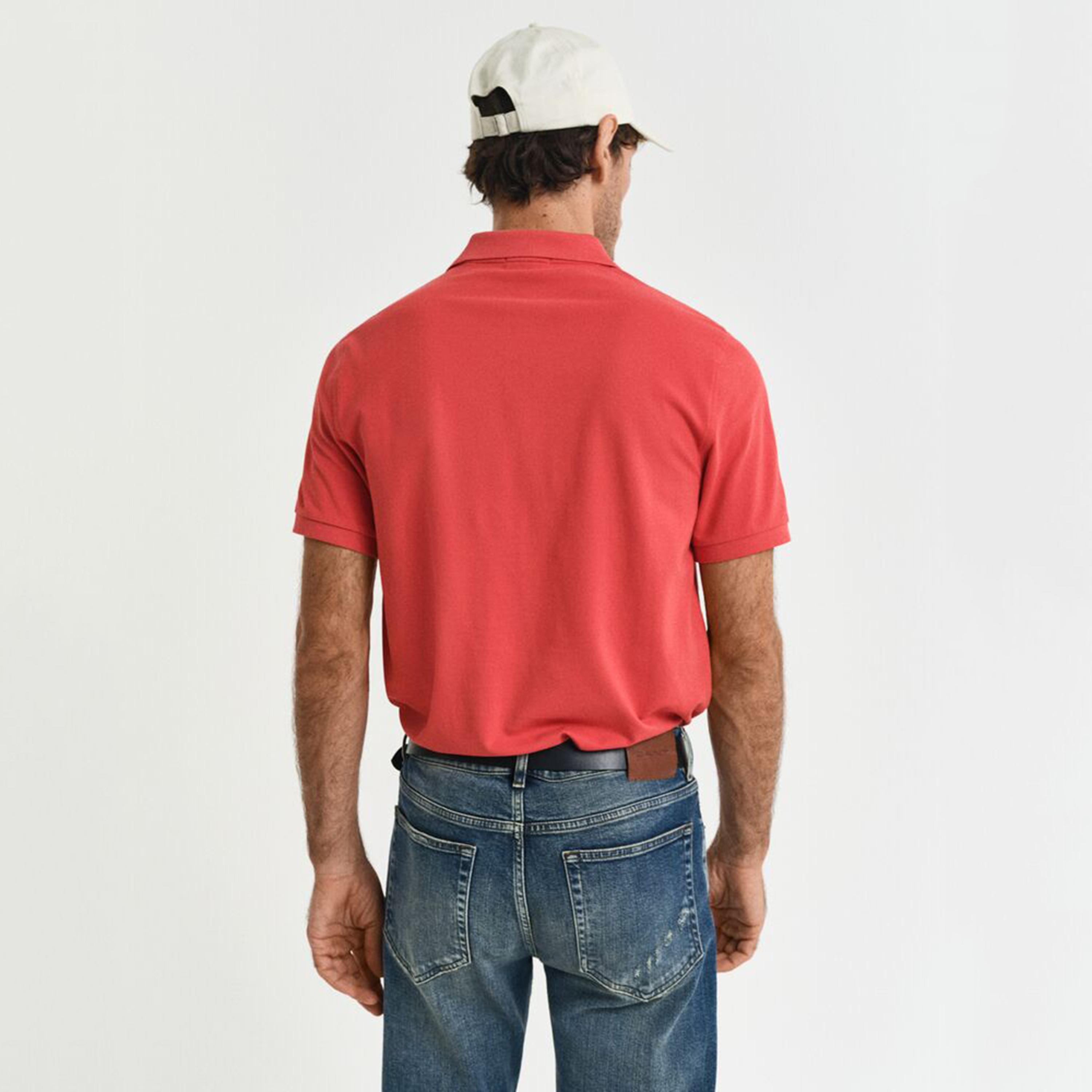 تيشيرت بولو رجالي بياقة سادة وأكمام قصيرة من جانت.-men-clothing-tshirtsandpolos-polos-image-40