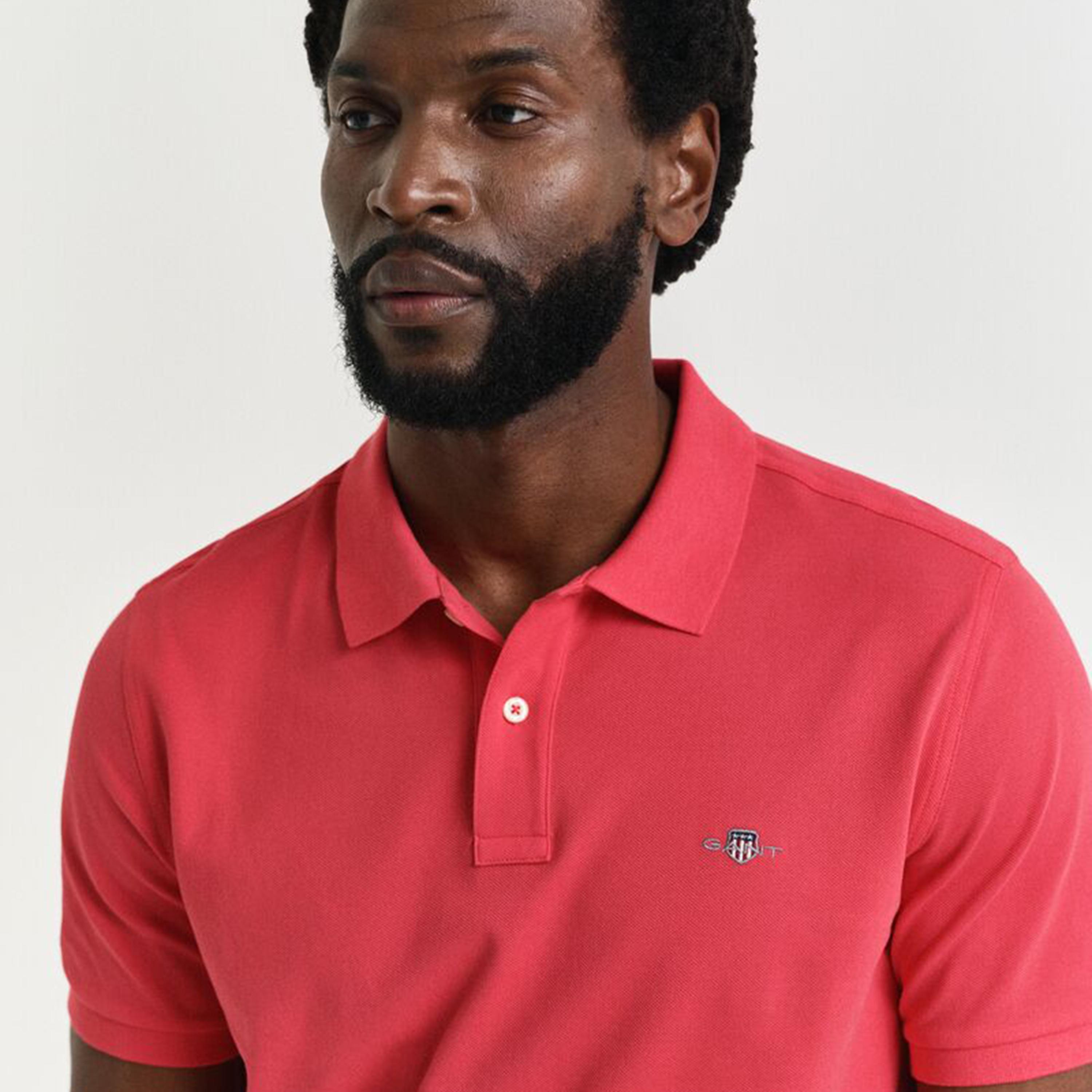 تيشيرت بولو رجالي بياقة سادة وأكمام قصيرة من جانت.-men-clothing-tshirtsandpolos-polos-image-43