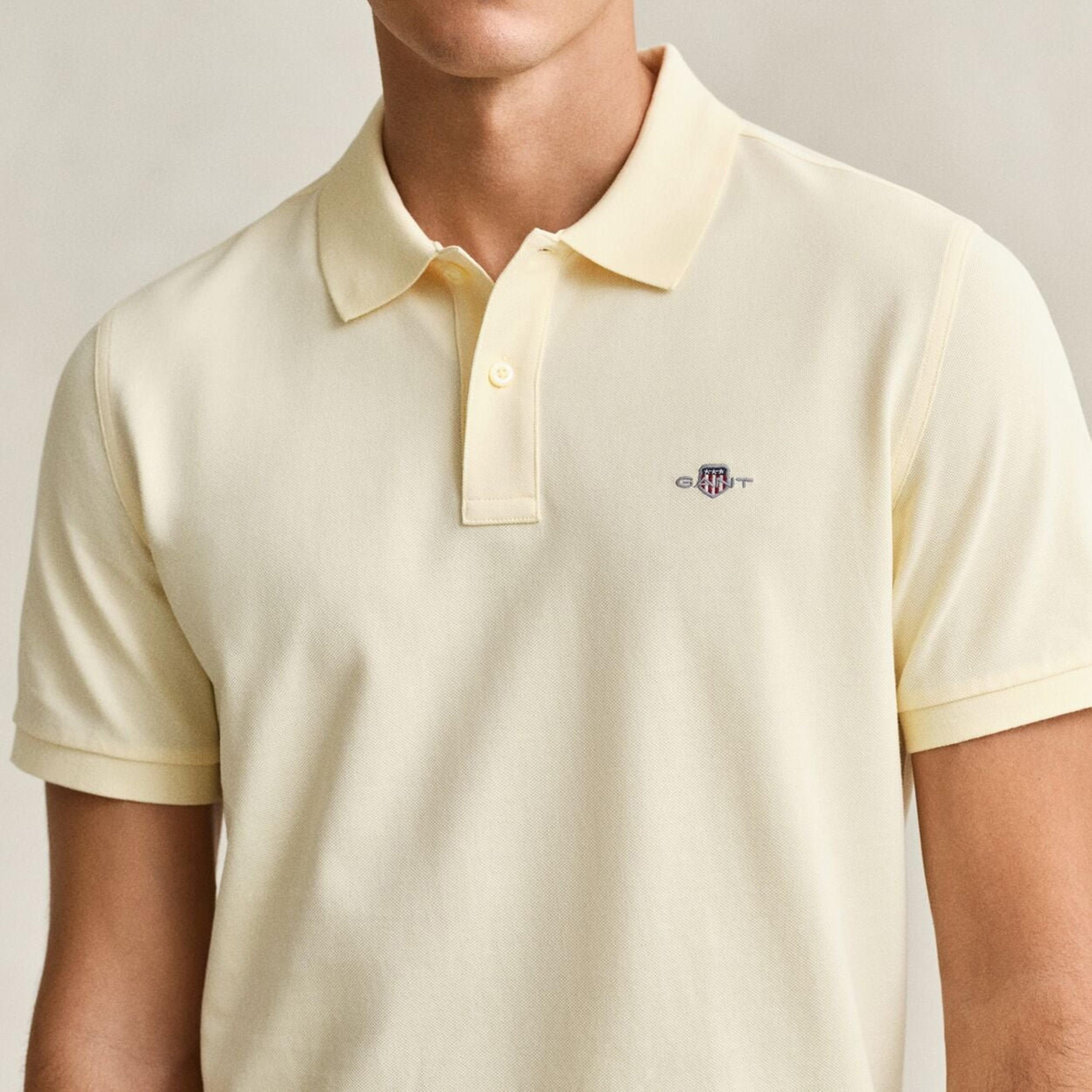 تي-شيرت بولو من جانت لوجو بأكمام قصيرة وياقة-men-clothing-tshirtsandpolos-polos-image-3