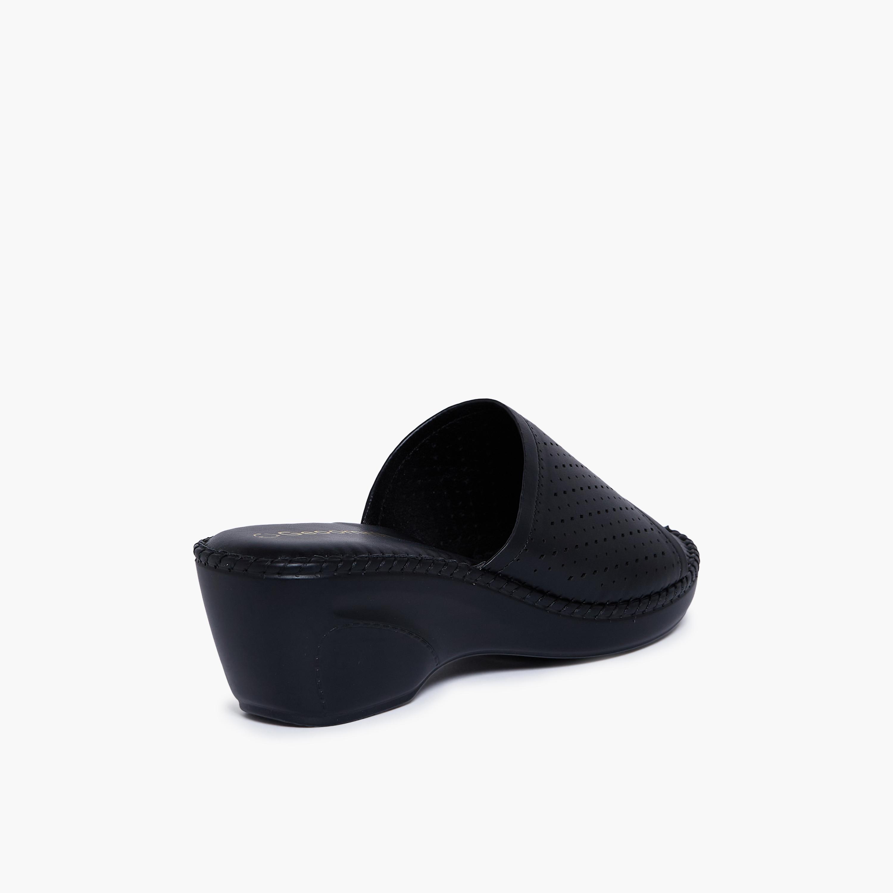 جيومني - حذاء إيان هيليك سهل الارتداء بكعب إسفيني للنساء | 22131-4-BLACK-women-shoes-sandals-heeled-image-5