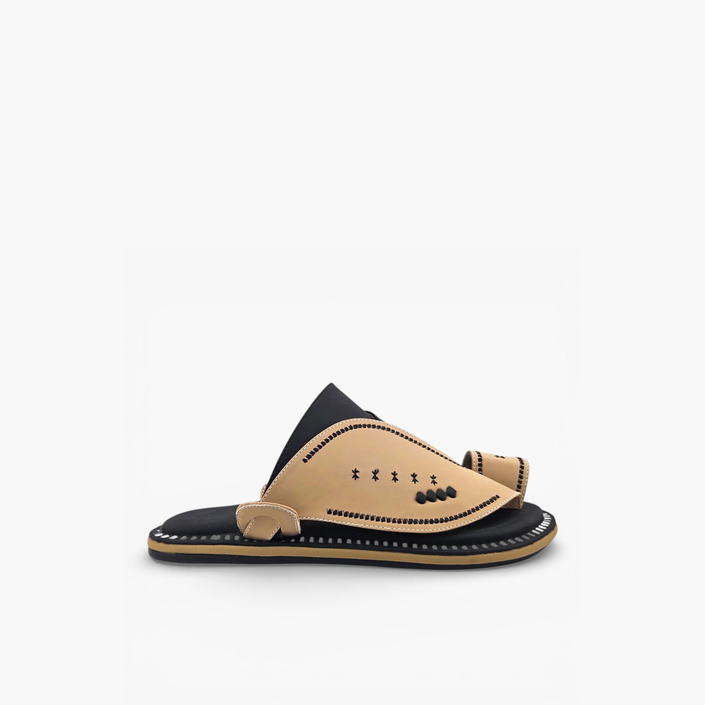 Al Fanoos Mens Slip-On Lumiere Arabic Sandals | 221-men-shoes-sandals-image-2