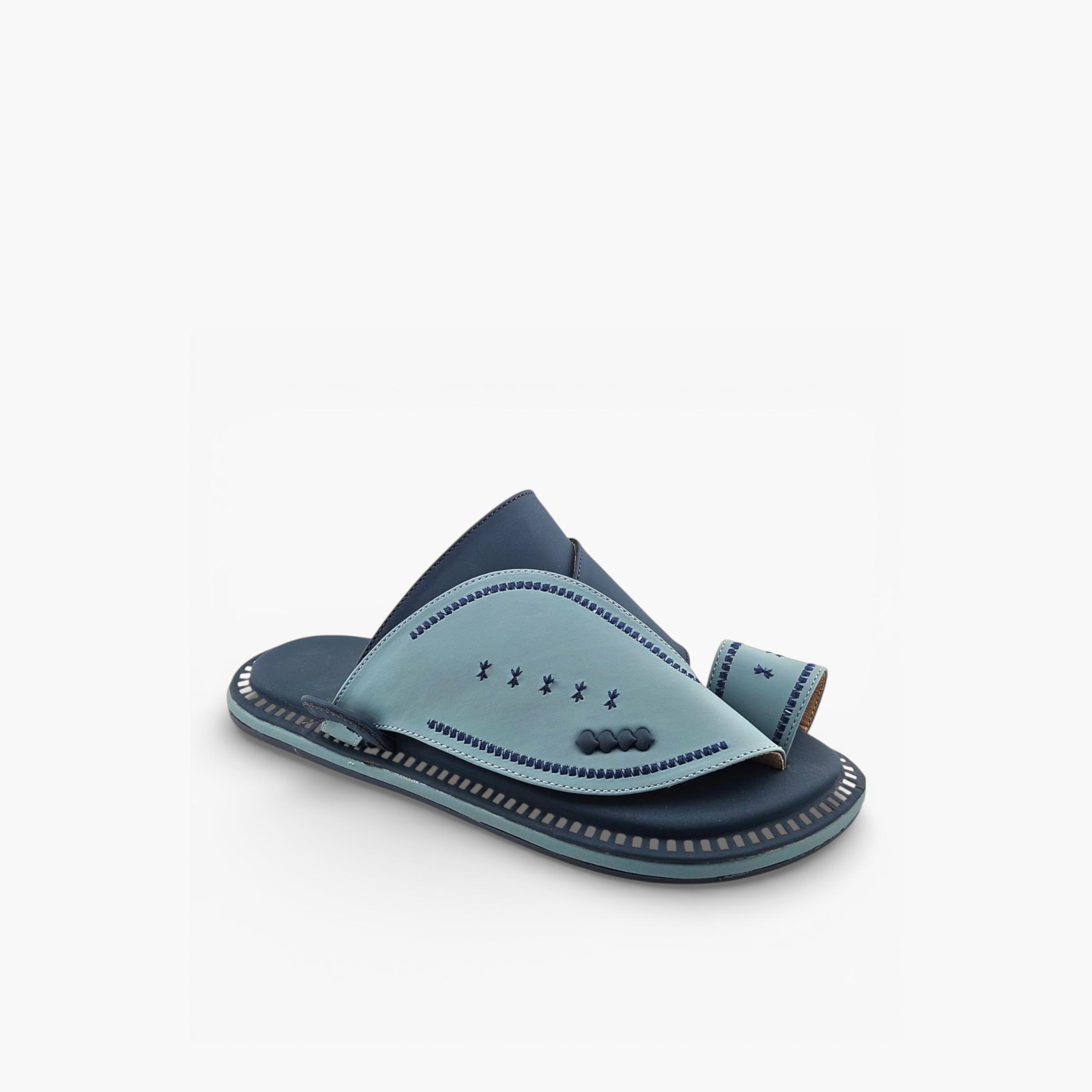 Al Fanoos Mens Slip-On Lumiere Arabic Sandals | 221-men-shoes-sandals-image-1