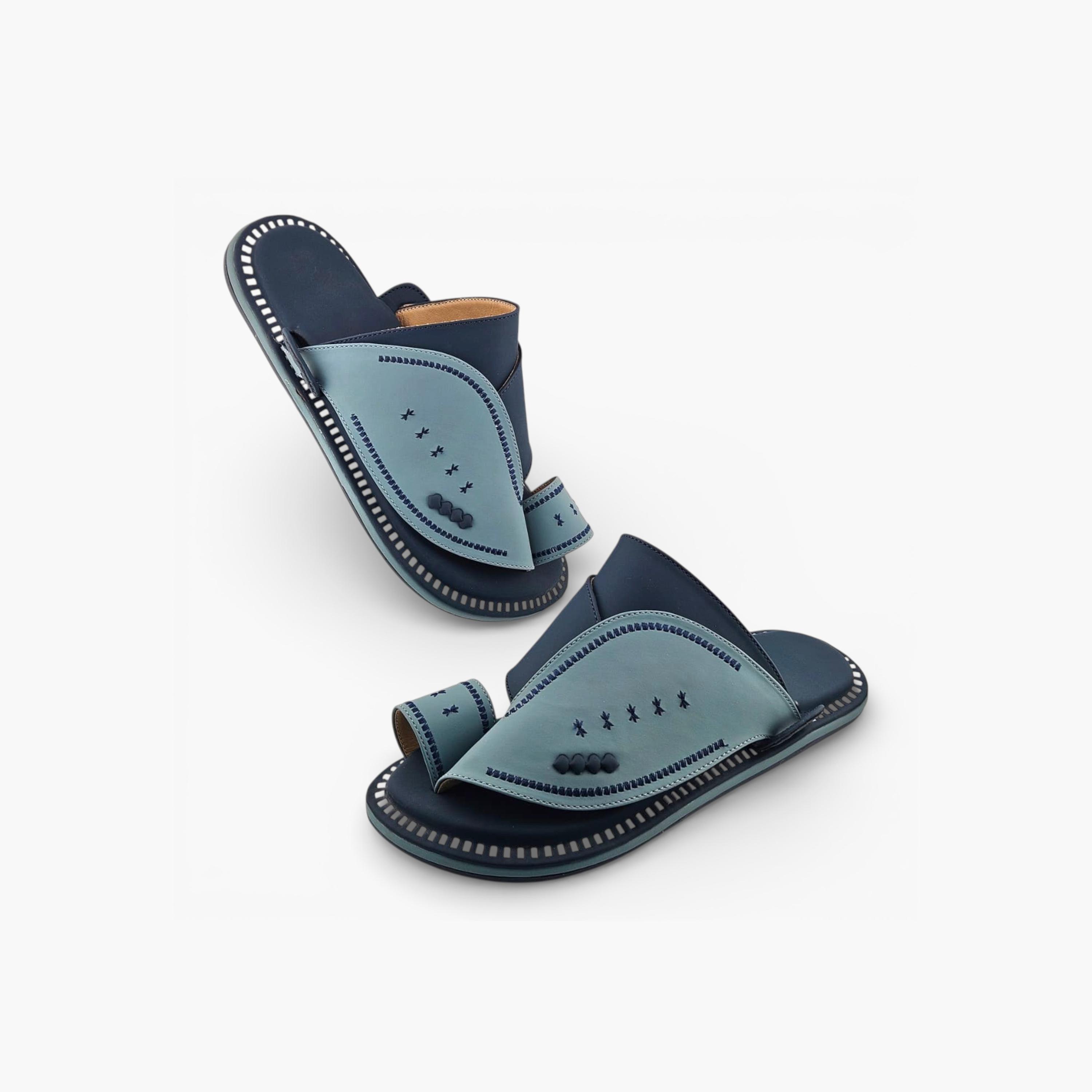Al Fanoos Mens Slip-On Lumiere Arabic Sandals | 221-men-shoes-sandals-image-4