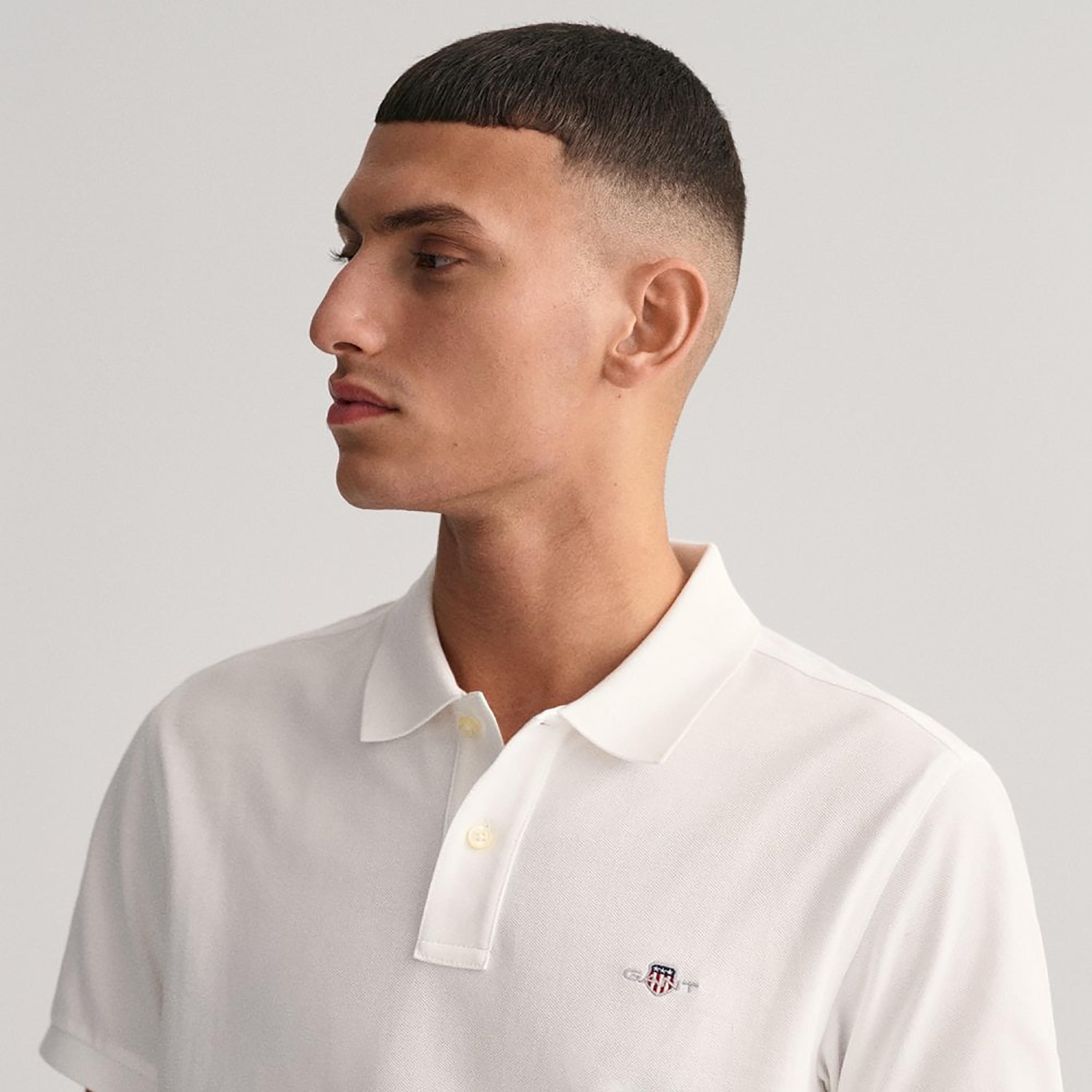 تي-شيرت بولو من جانت لوجو بأكمام قصيرة وياقة-men-clothing-tshirtsandpolos-polos-image-3