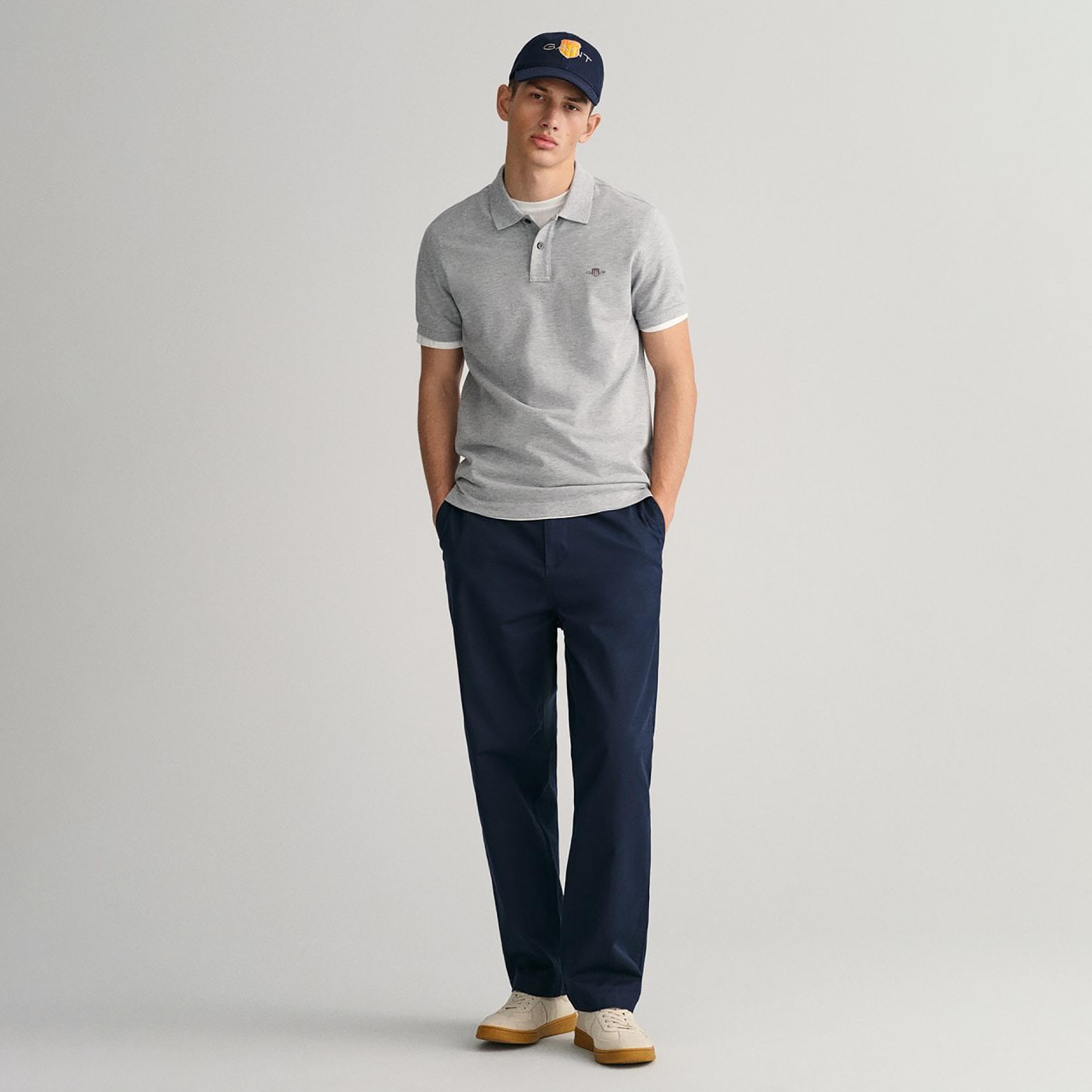 Gant Logo Detail Collared Short Sleeves Polo T-Shirt-men-clothing-tshirtsandpolos-polos-image-2