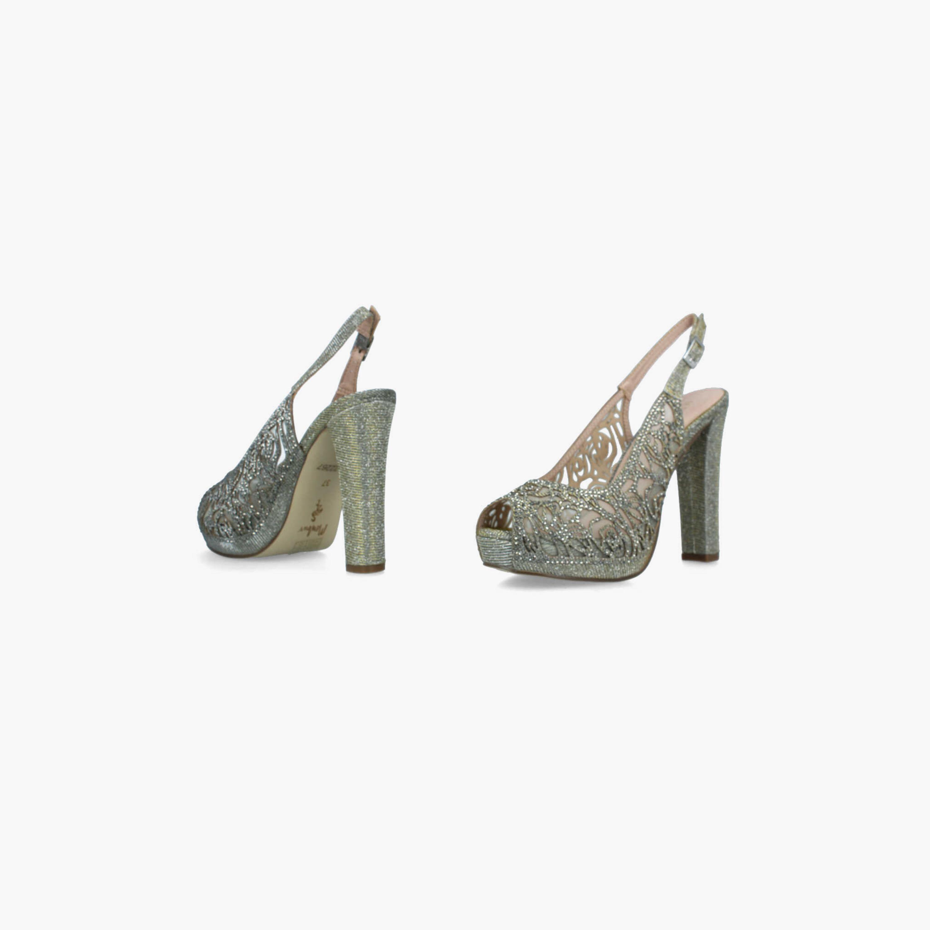 Menbur Women's Metallic Pumps with Rhinestone Accent | 22267-women-shoes-heels-image-4
