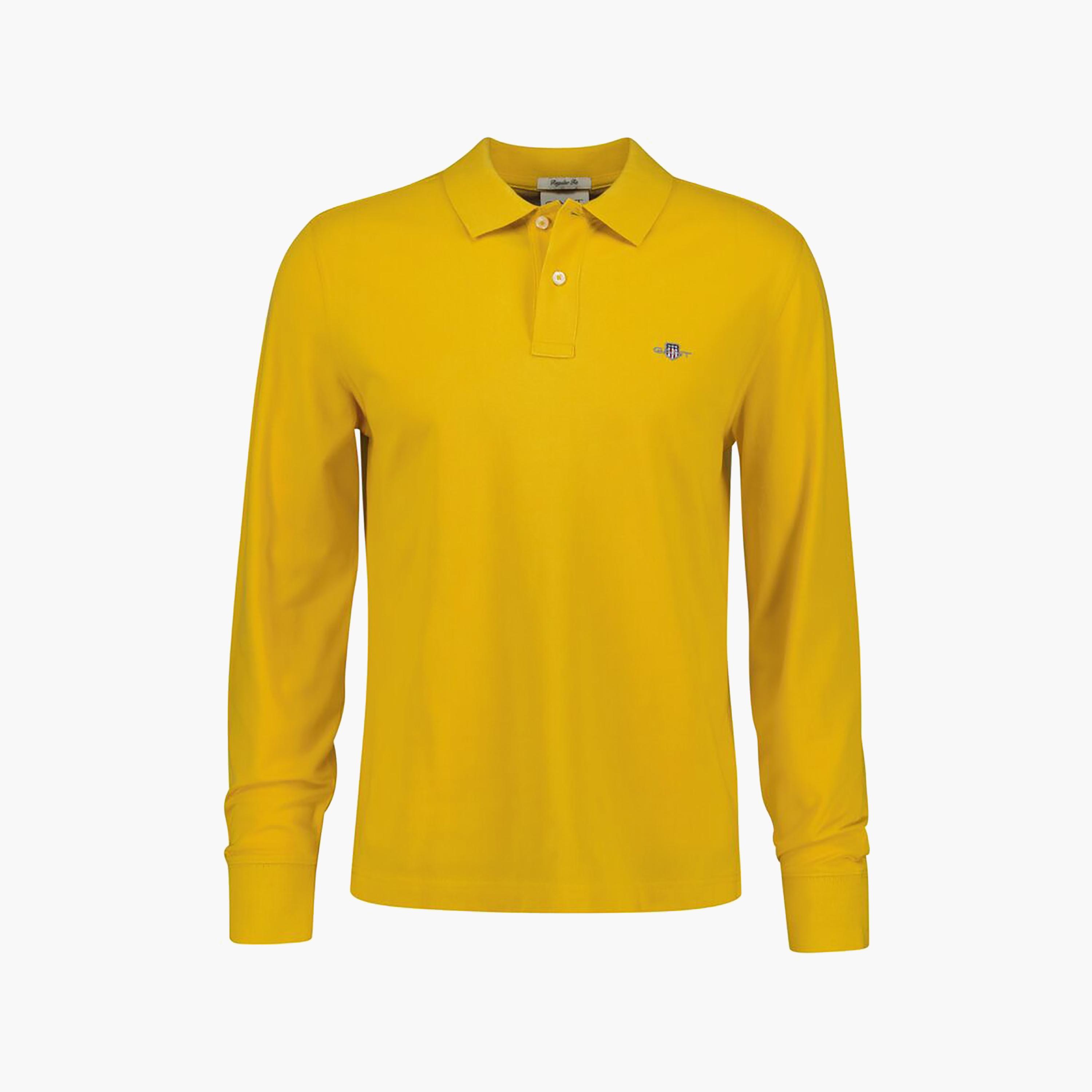 غانت عادي الياقات طويلة الأكمام بساط الرجال-men-clothing-tshirtsandpolos-tshirts-image-9