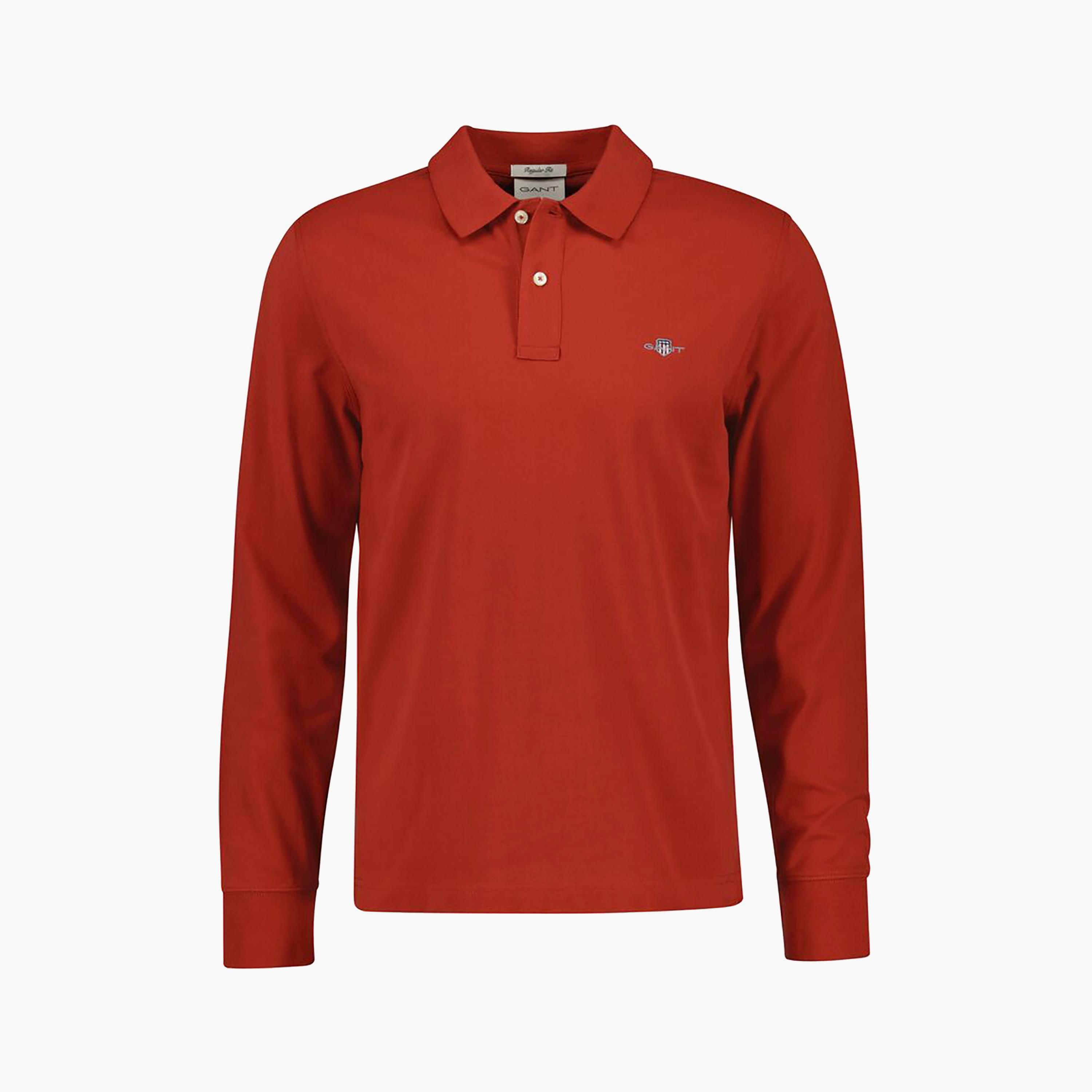 غانت عادي الياقات طويلة الأكمام بساط الرجال-men-clothing-tshirtsandpolos-tshirts-image-7