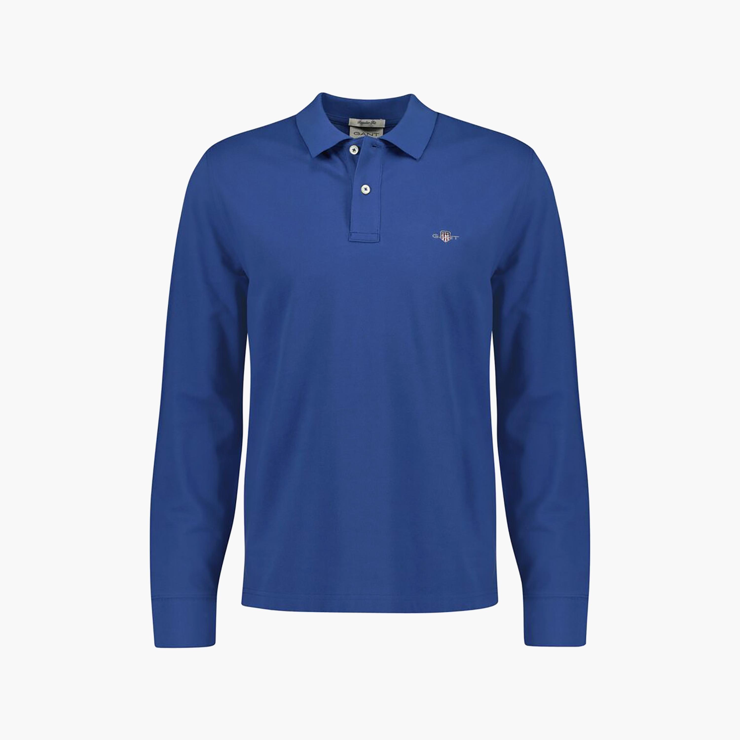 غانت عادي الياقات طويلة الأكمام بساط الرجال-men-clothing-tshirtsandpolos-tshirts-image-5