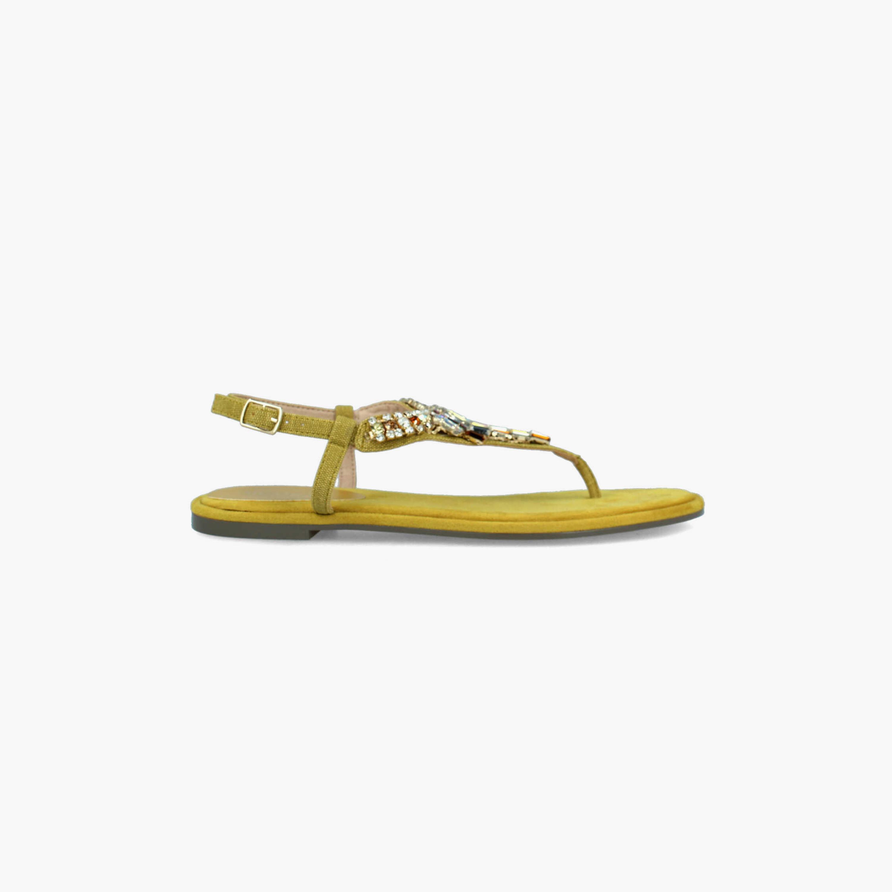 Menbur Women's Thong Sandals with Embellishment | 22327-women-shoes-sandals-flats-image-1