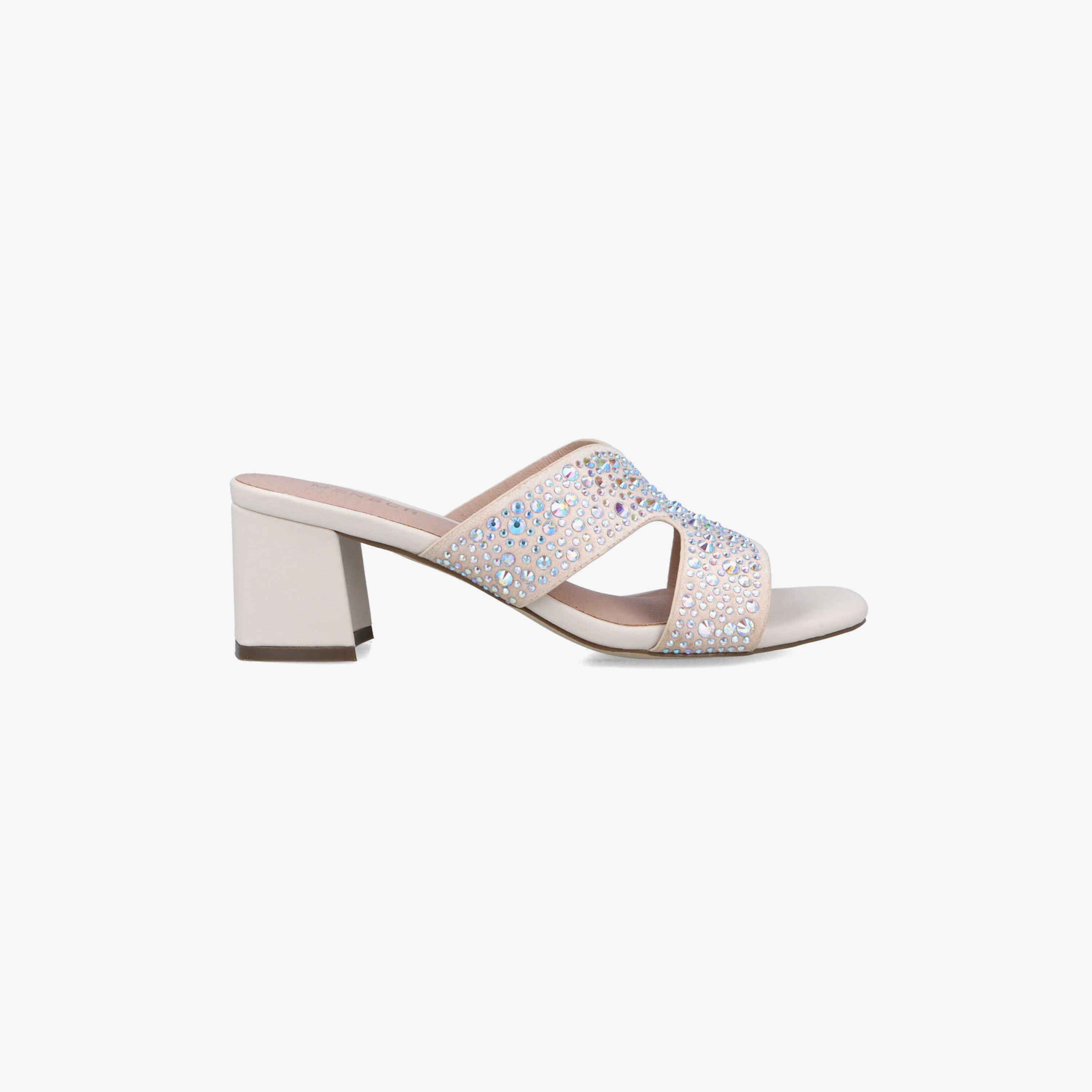 Menbur Women's Block Heels with Rhinestone Accent | 22370-women-shoes-heels-image-1