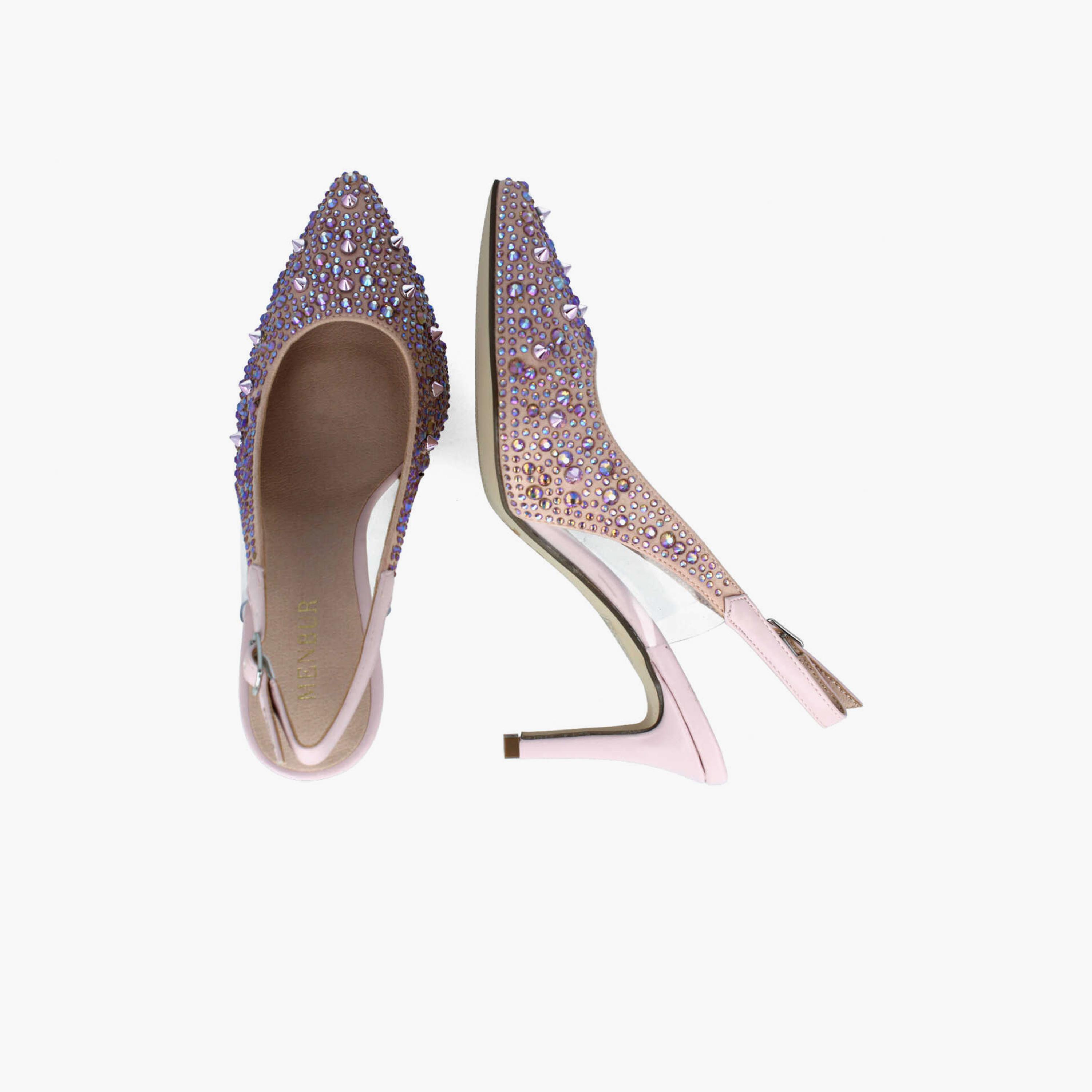 Menbur Women's Pumps with Rhinestone Accent | 22400-women-shoes-heels-image-3