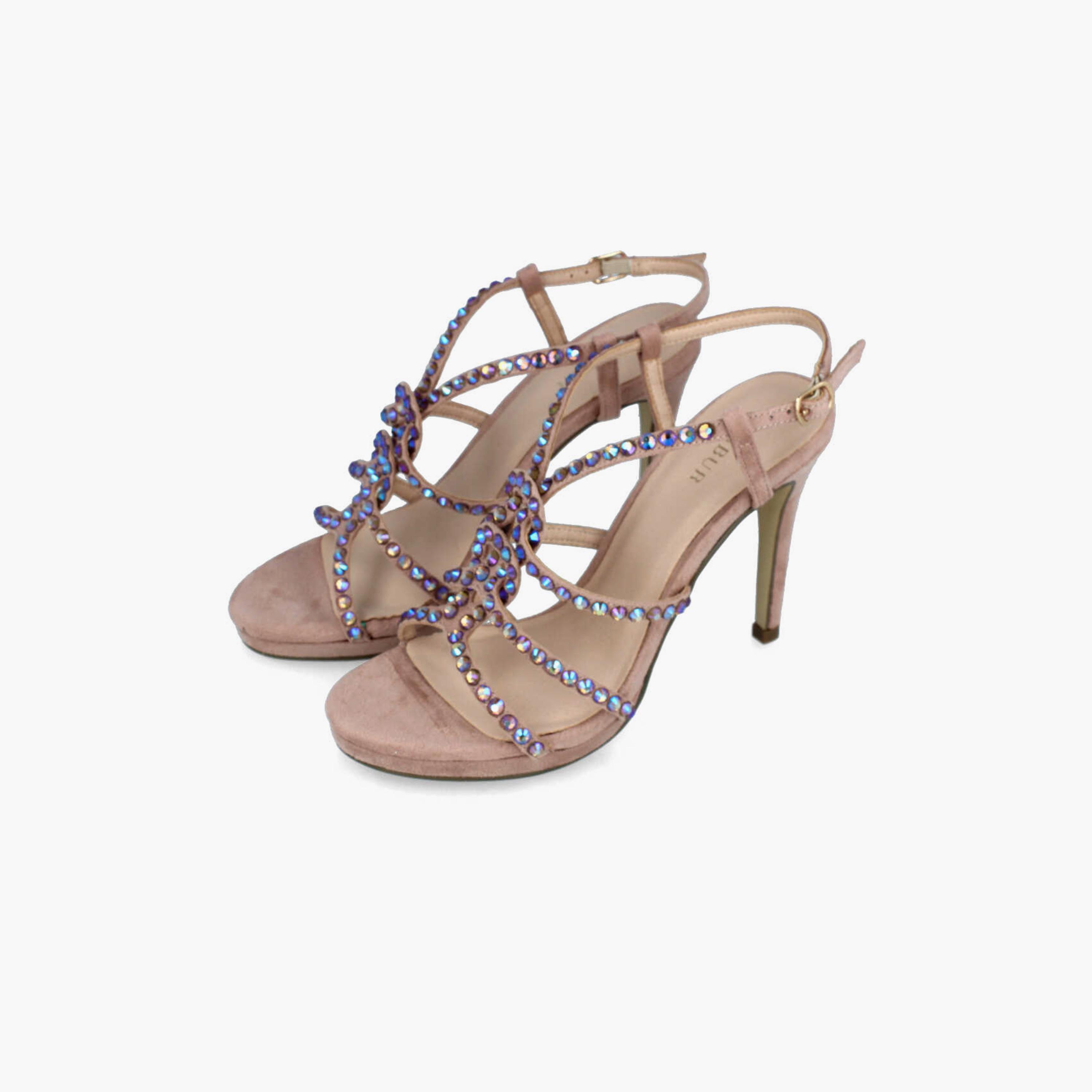 Menbur Women's Stiletto Heels with Rhinestone Accent | 22406-women-shoes-heels-image-2