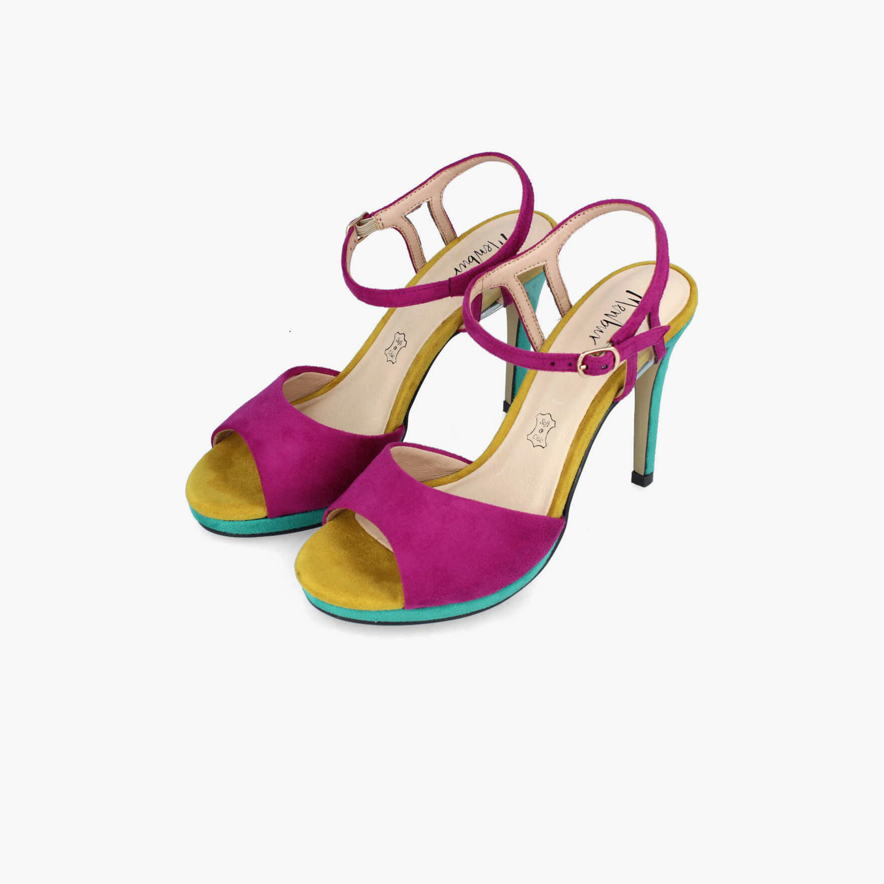 Menbur Women's Stiletto Heels with Strap | 22488-women-shoes-heels-image-2