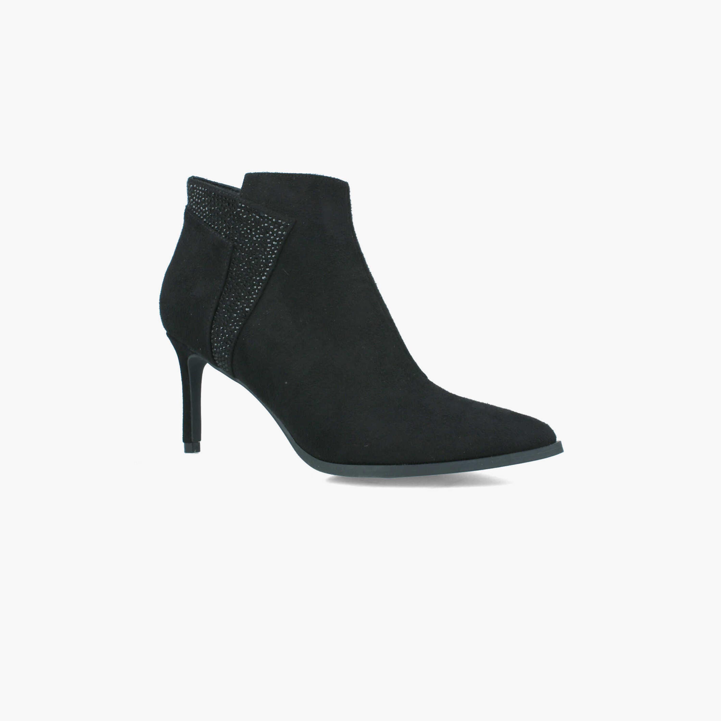 Menbur Women's Ankle Boots with Rhinestone Accent | 22574-women-shoes-boots-image-1