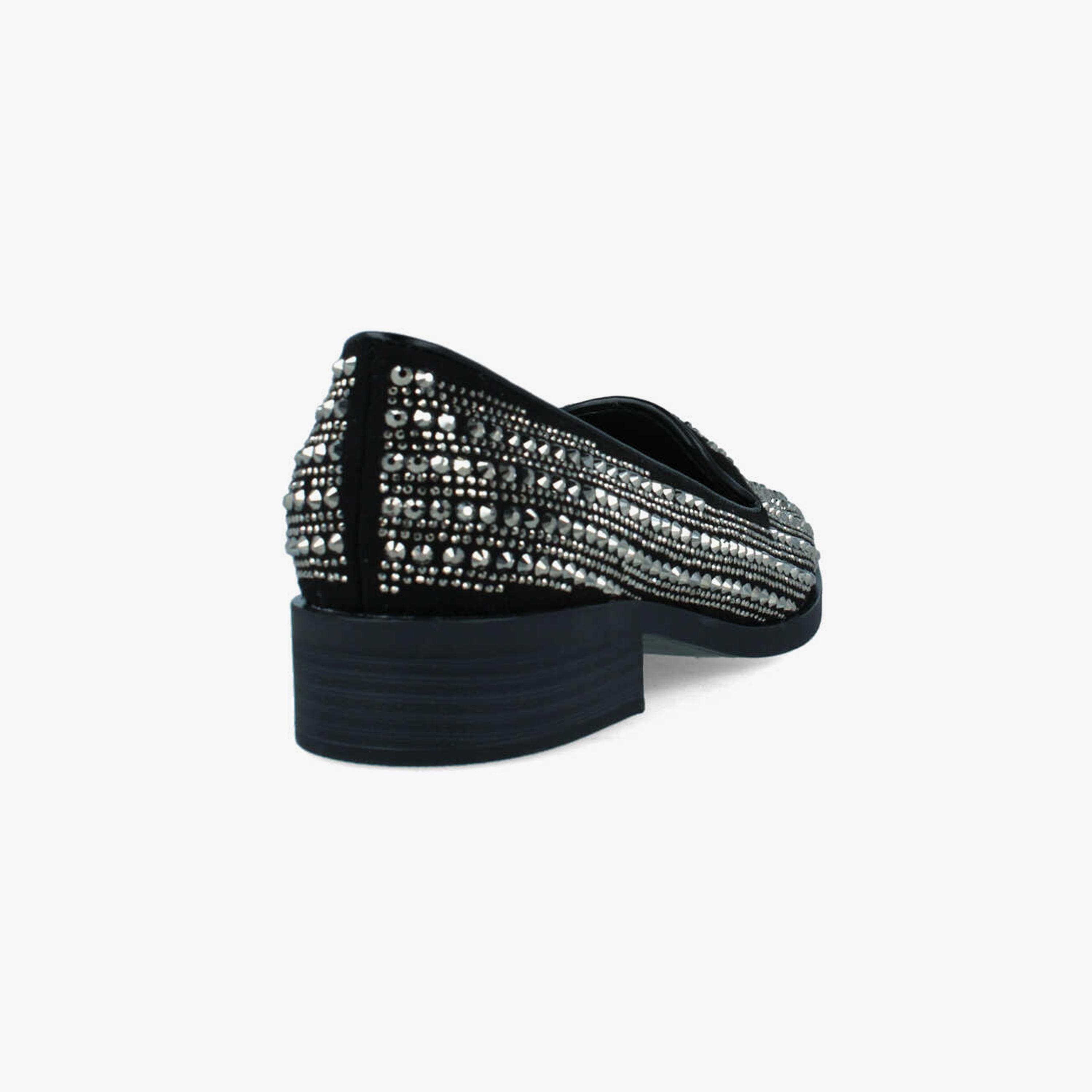 Menbur Women's Moccasins with Embellishment | 22677-women-shoes-loafersandmoccasins-image-3