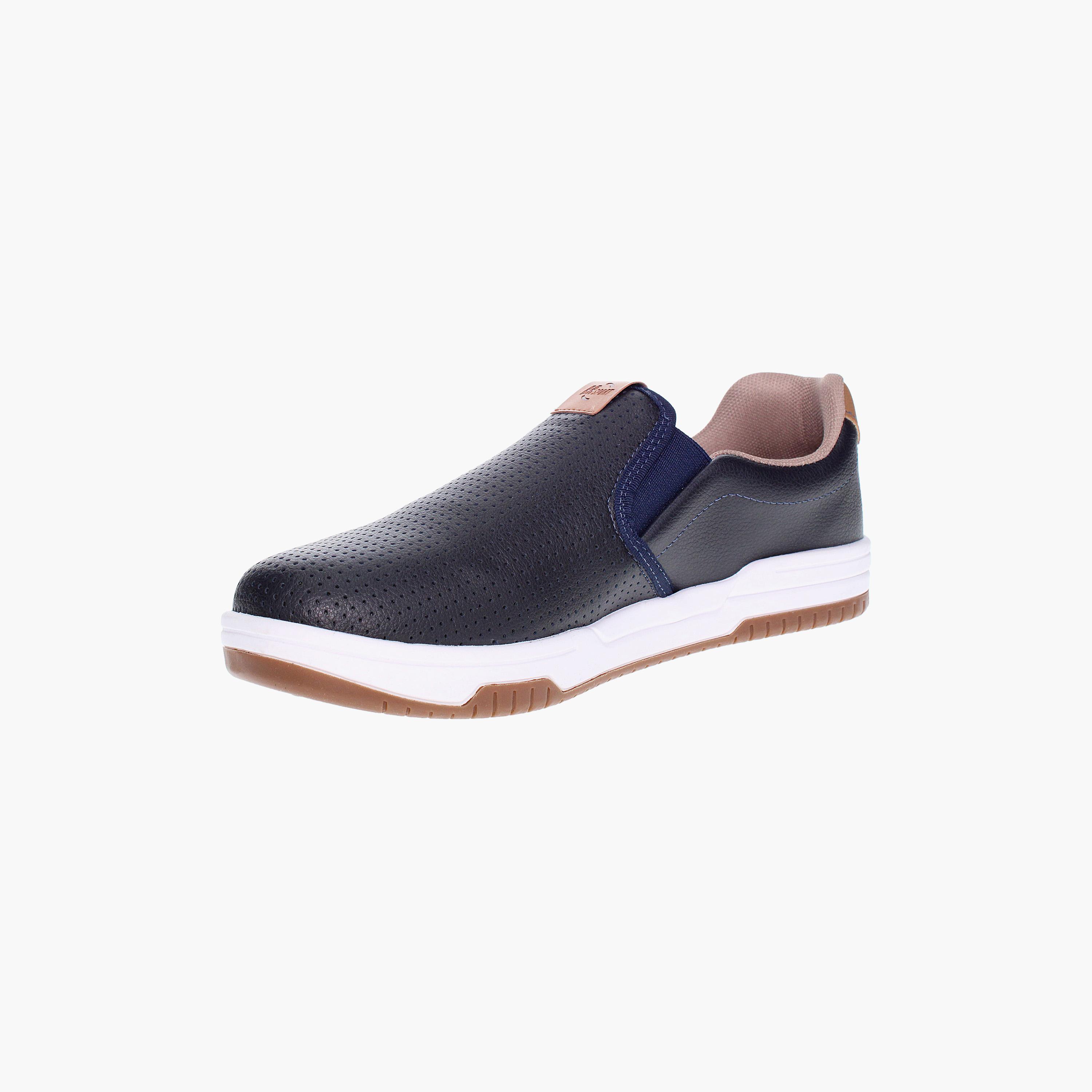 حذاء كاجوال ذو سليب آن للرجال من بي آر سبورت | 2269-100-26217-men-shoes-loafersandmoccasins-image-3