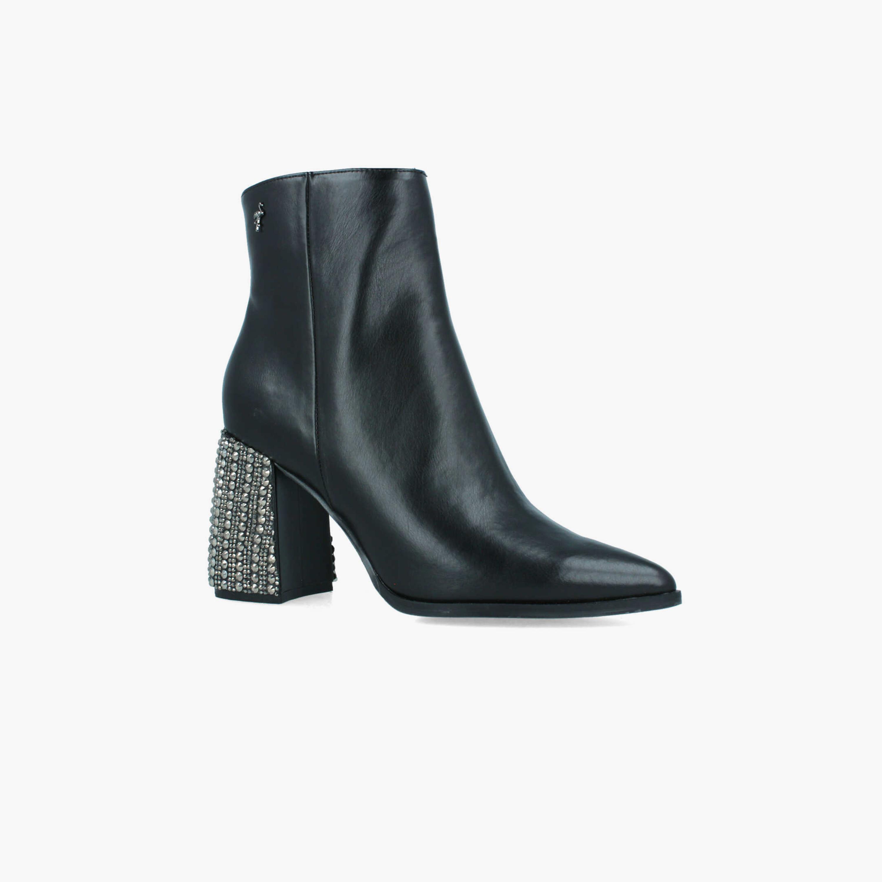 Menbur Women's Ankle Boots with Rhinestone Accent | 22691-women-shoes-boots-image-1
