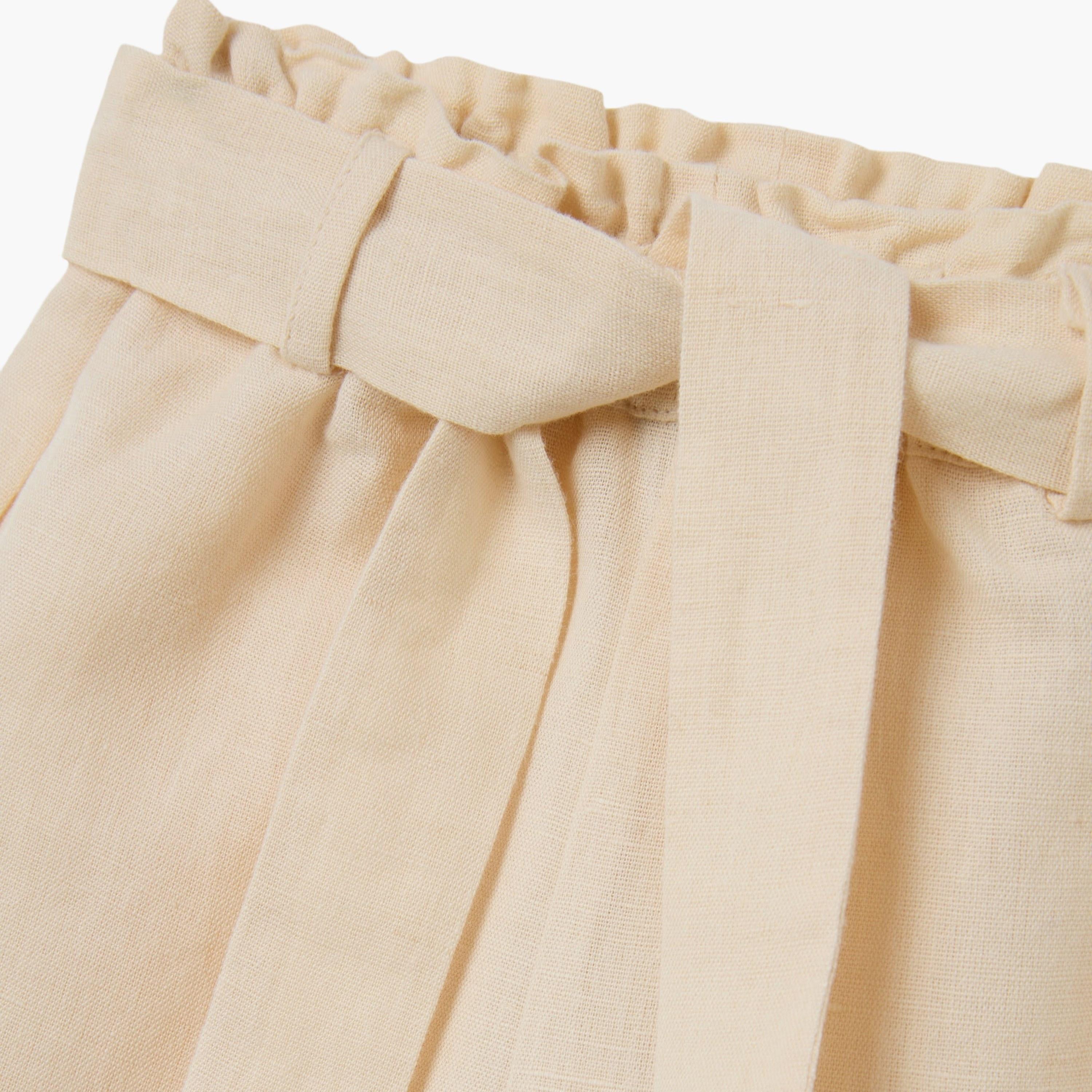 بنطال "وايد ليج" واسع بخصر مطاطي من اوه في اس-baby-girls-clothing-bottoms-joggersandtrackpants-image-4