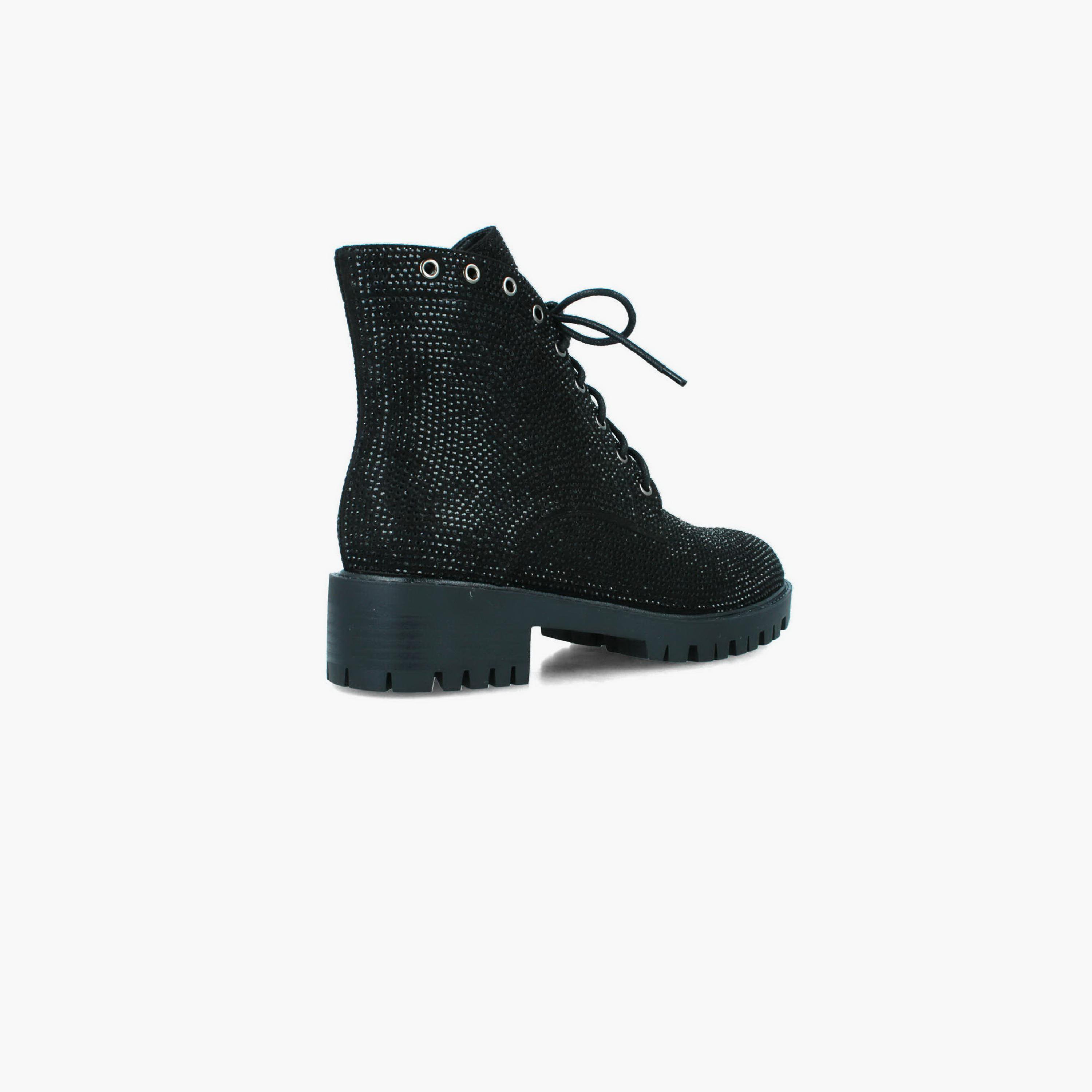 Menbur Women's Ankle Boots with Rhinestone Accent | 22705-women-shoes-boots-image-3