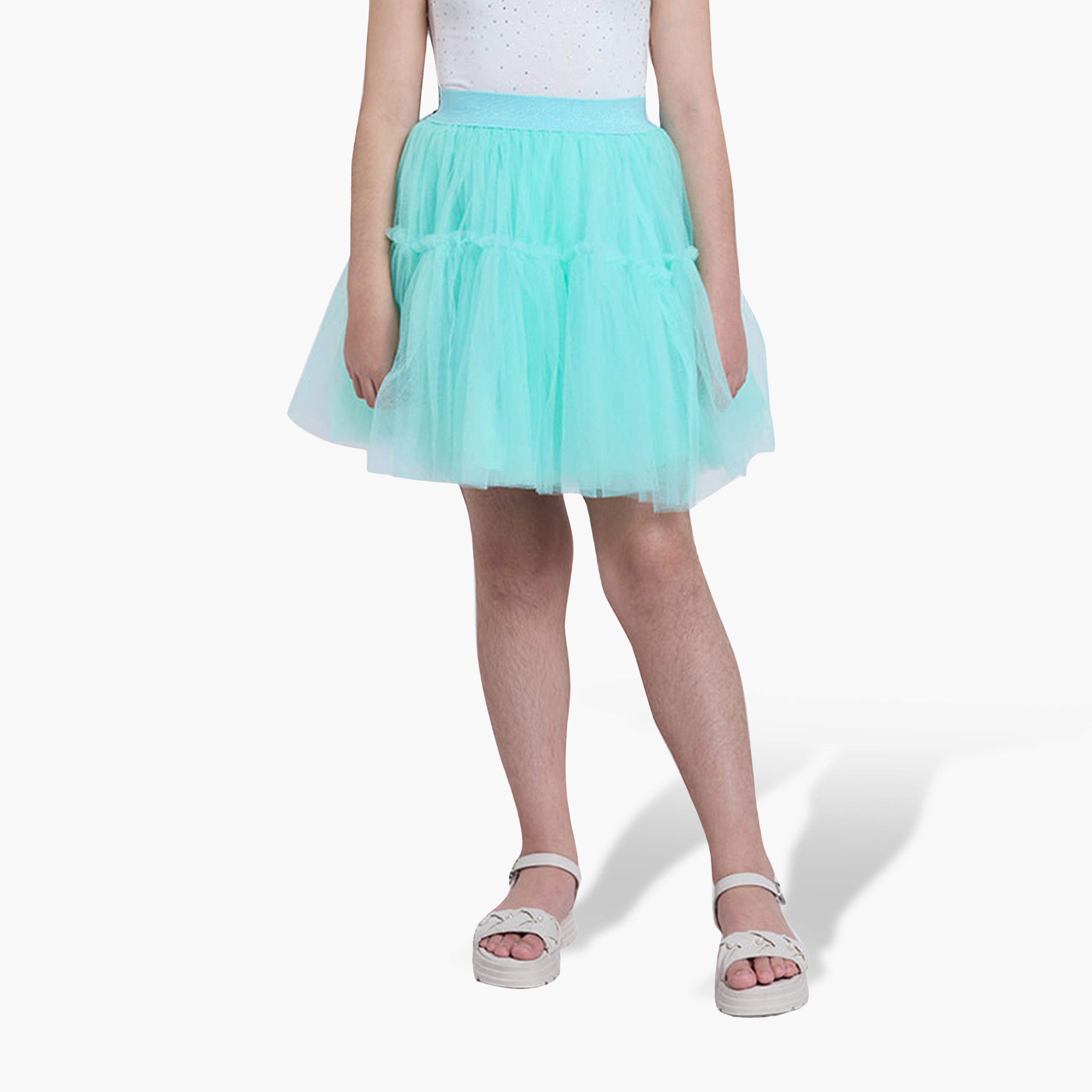 OVS Beach Glass Mesh Skirt-girls-clothing-bottoms-skirts-image-1