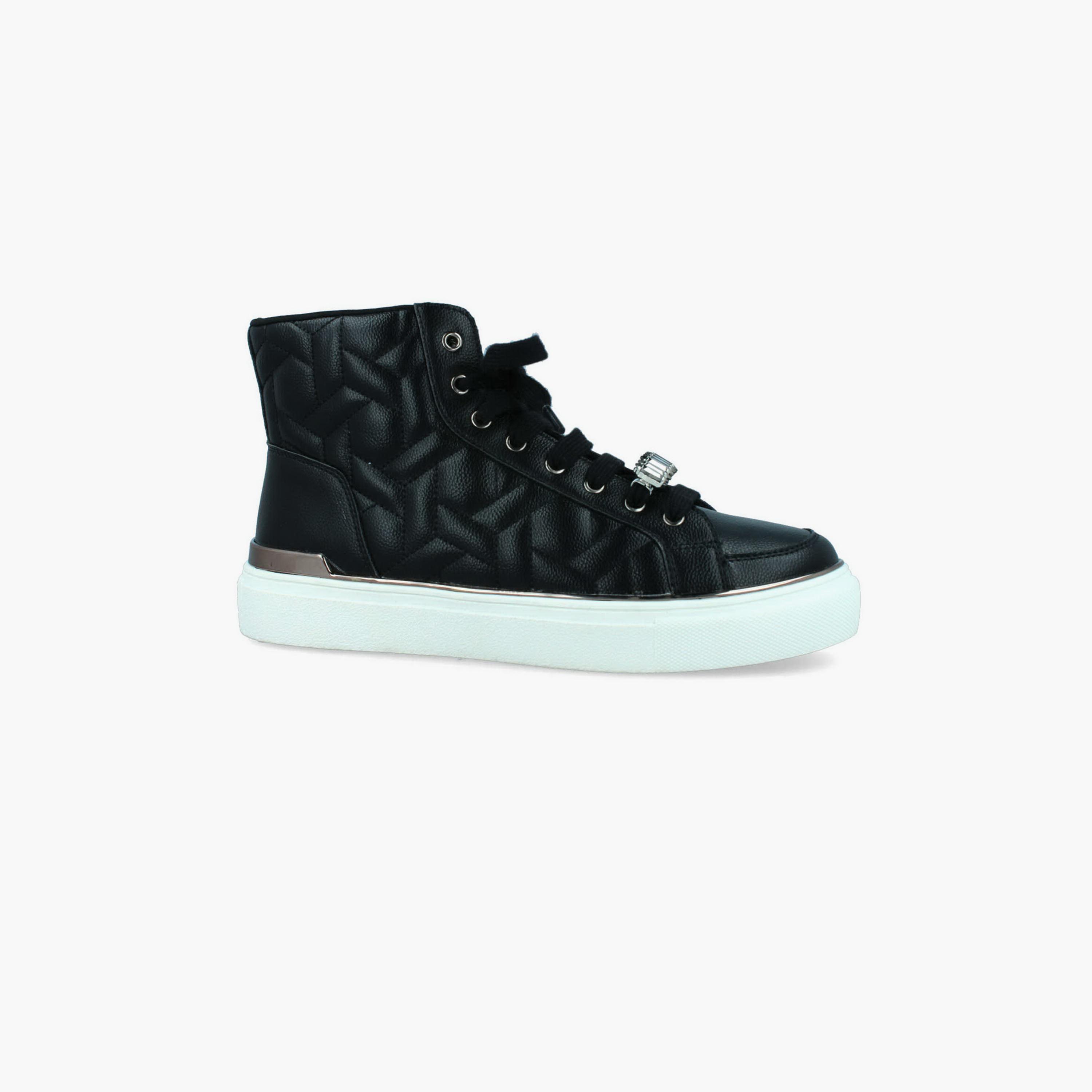مينبور- حذاء رياضي نسائي بياقة متوسطة الارتفاع مبطن وبمقدمة مزخرفة 22716-women-shoes-sneakers-image-2