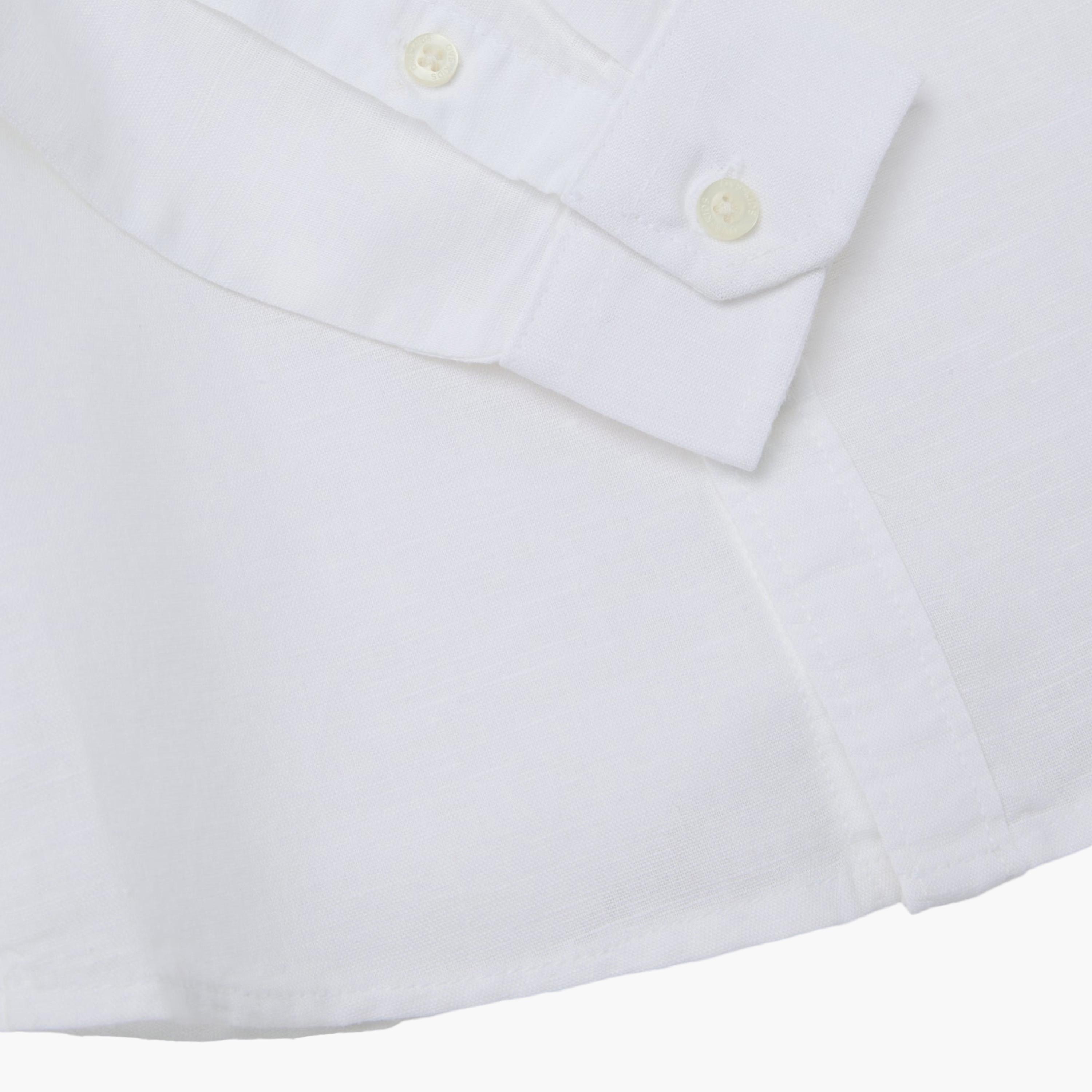 قميص قطن سادة بأكمام طويلة من اوه في اس-boys-clothing-shirts-image-3