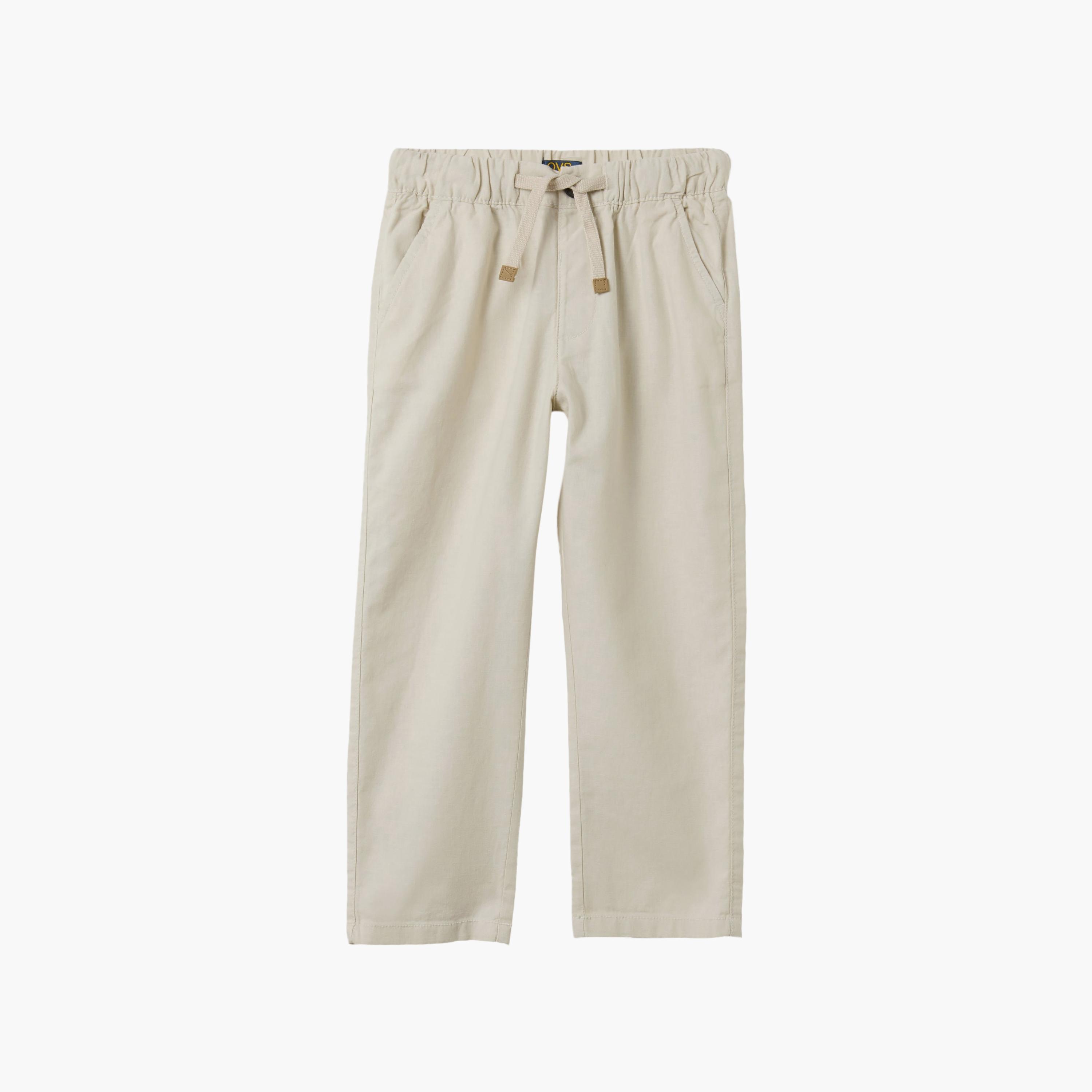 OVS Elasticated Relaxed Fit Trousers-boys-clothing-bottoms-trousers-image-1