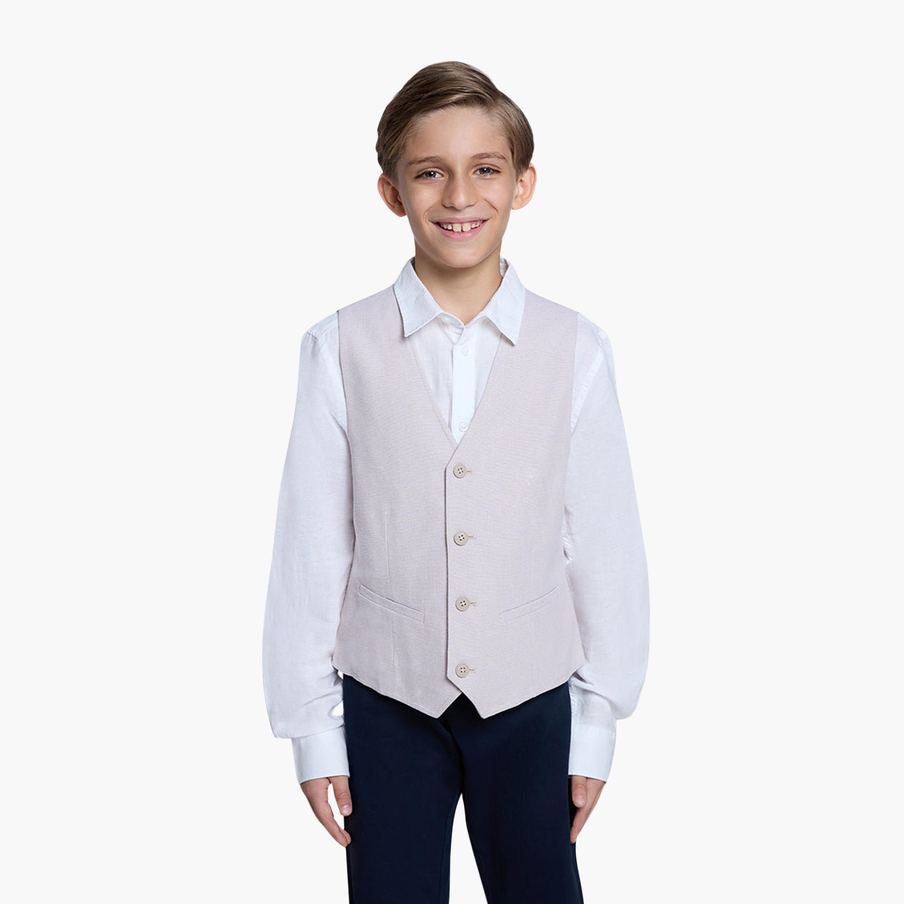OVS Gilet In Cement Waist-boys-clothing-jacketsandcoats-image-1