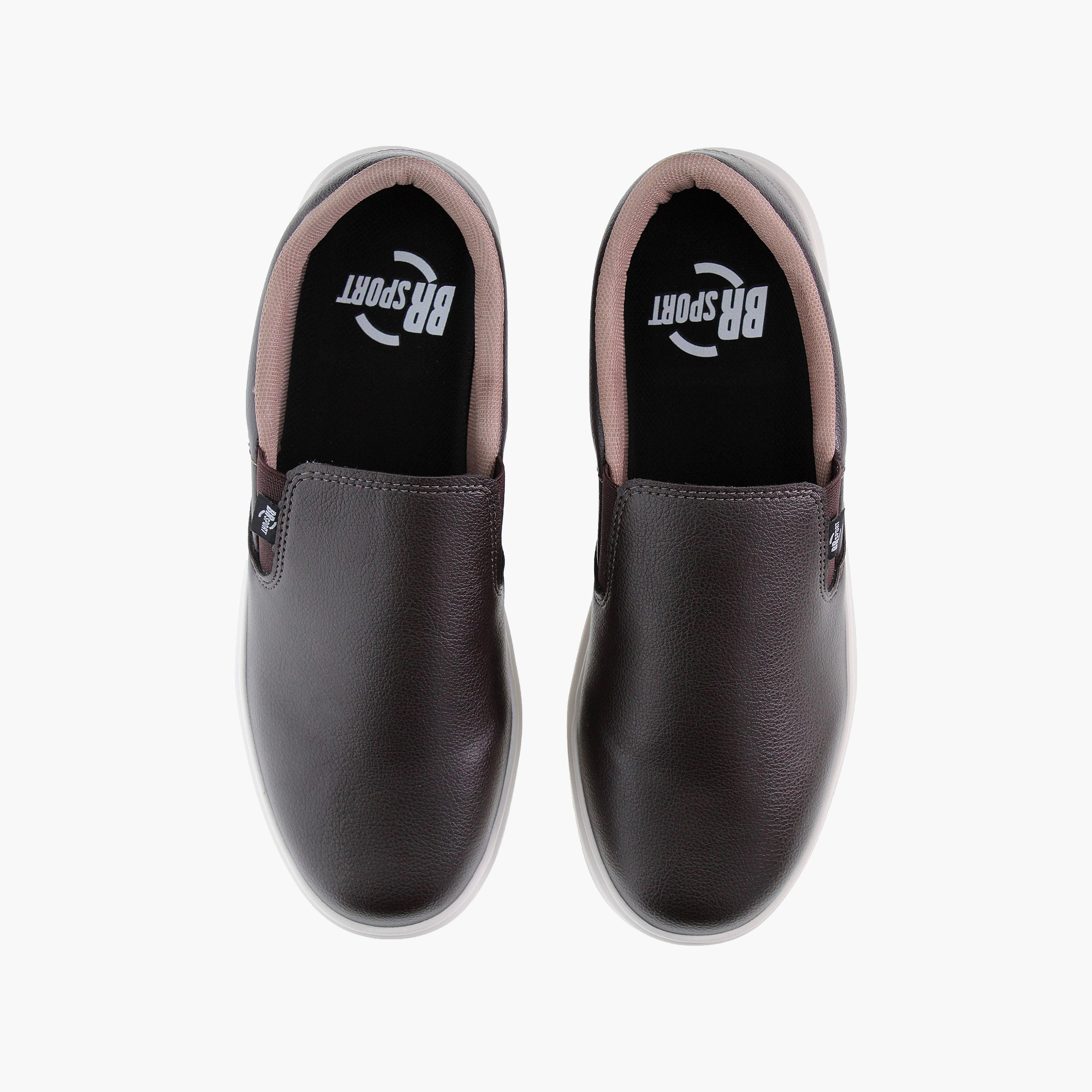 Br Sports by Geoomnii  Men's Slip On Casual Shoes with Upper Side Elastic | 2274-100-24995   -men-shoes-loafersandmoccasins-image-5