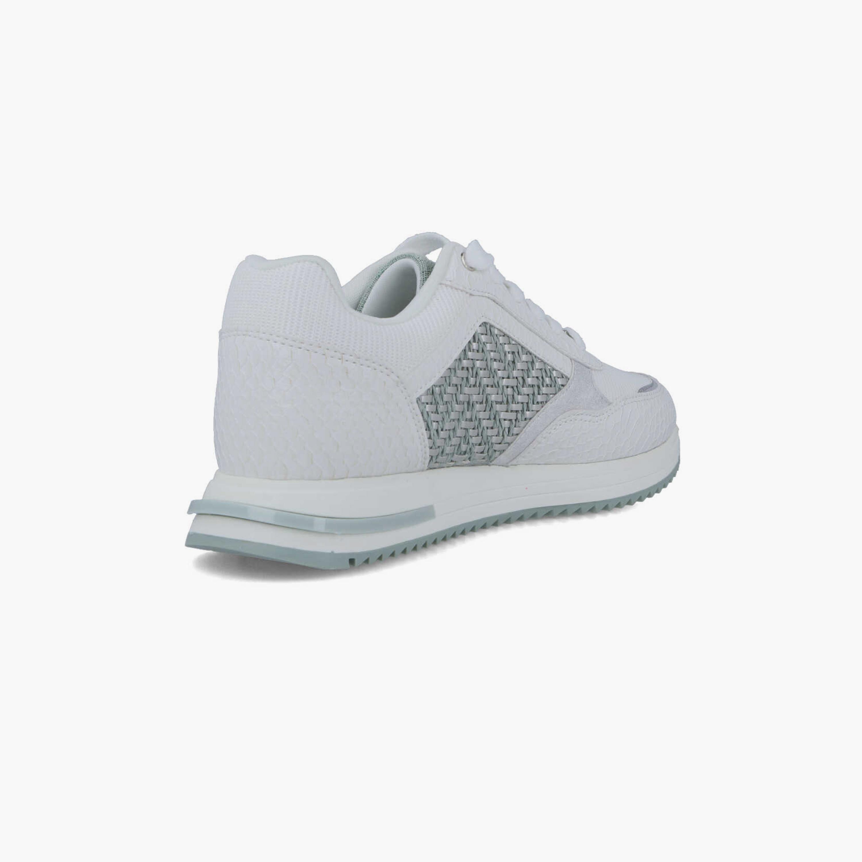Menbur Women's Woven Low Ankle Sneakers with Round Toe | 22872-women-shoes-sneakers-image-3