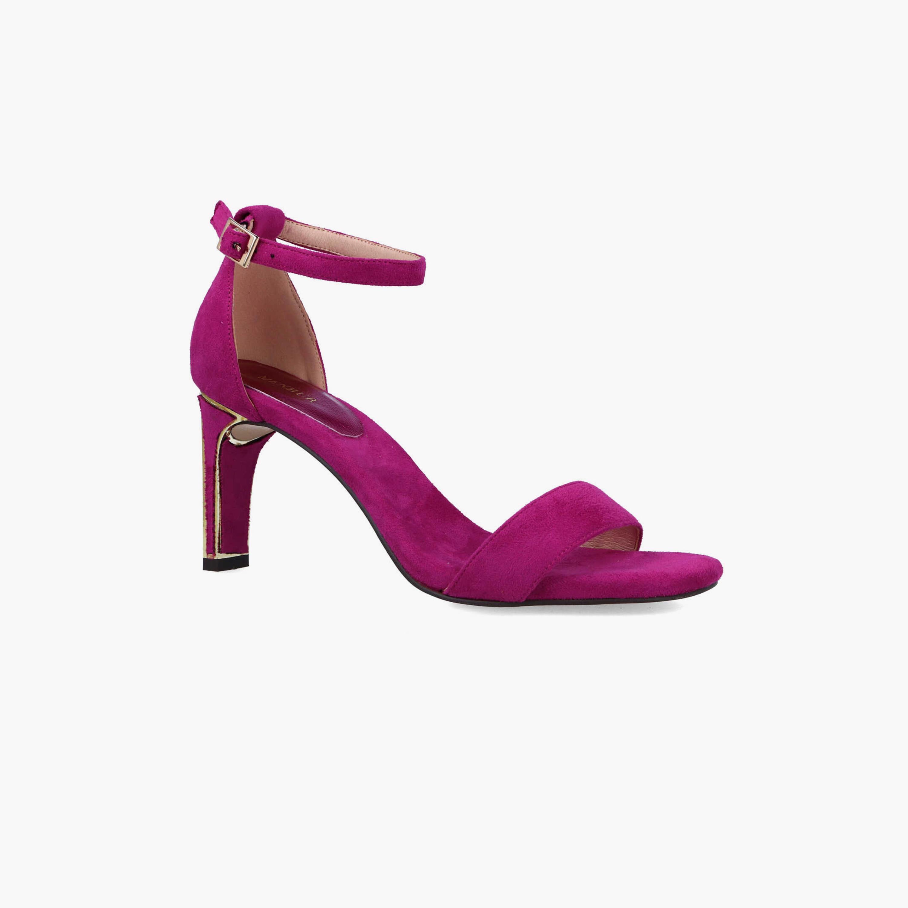 Menbur Women's Metallic Strap Sandals | 22873-women-shoes-sandals-flats-image-1